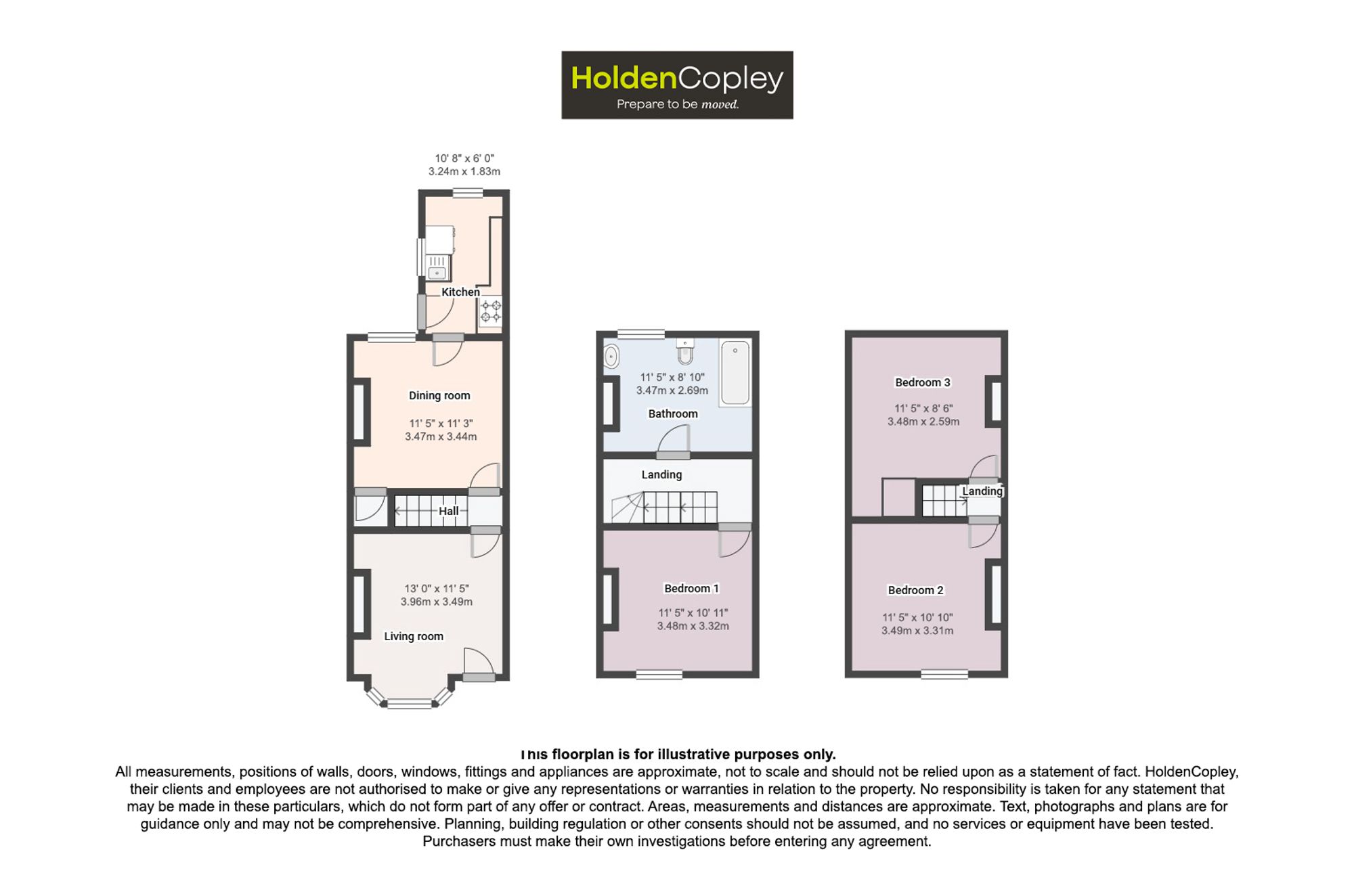 46 Wimbourne Road, Nottingham floorplan
