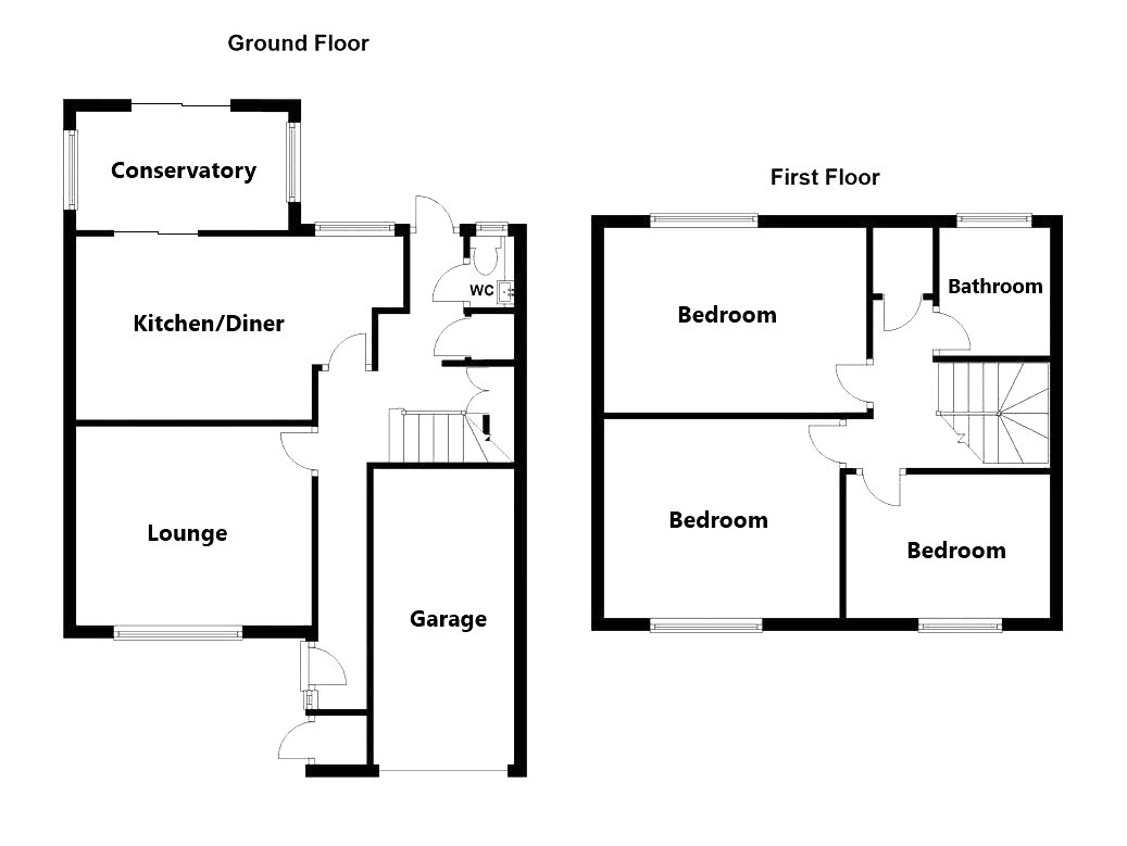 73, Western Way, Sandy floorplan