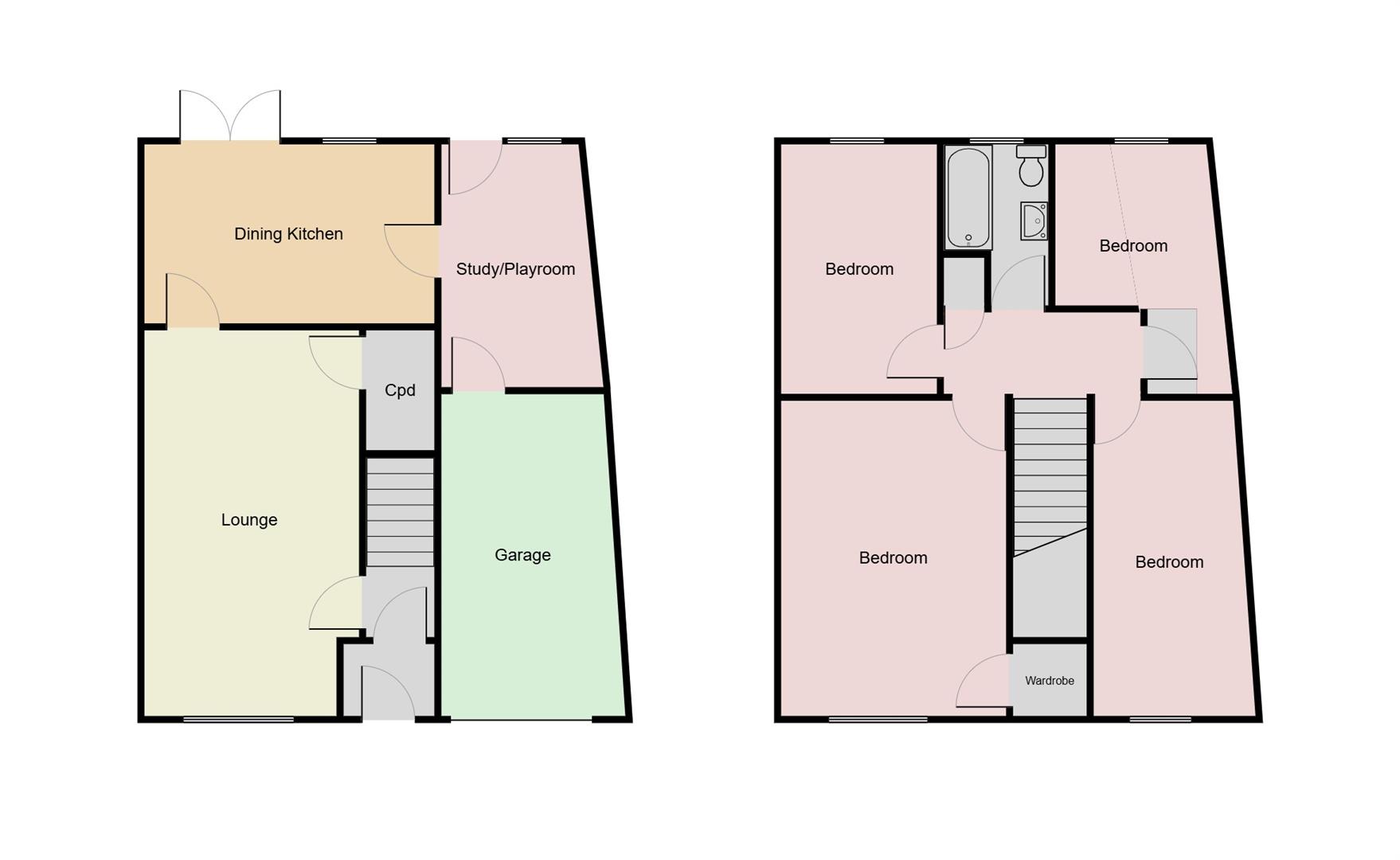 62, Holyrood Rise, Rotherham floorplan