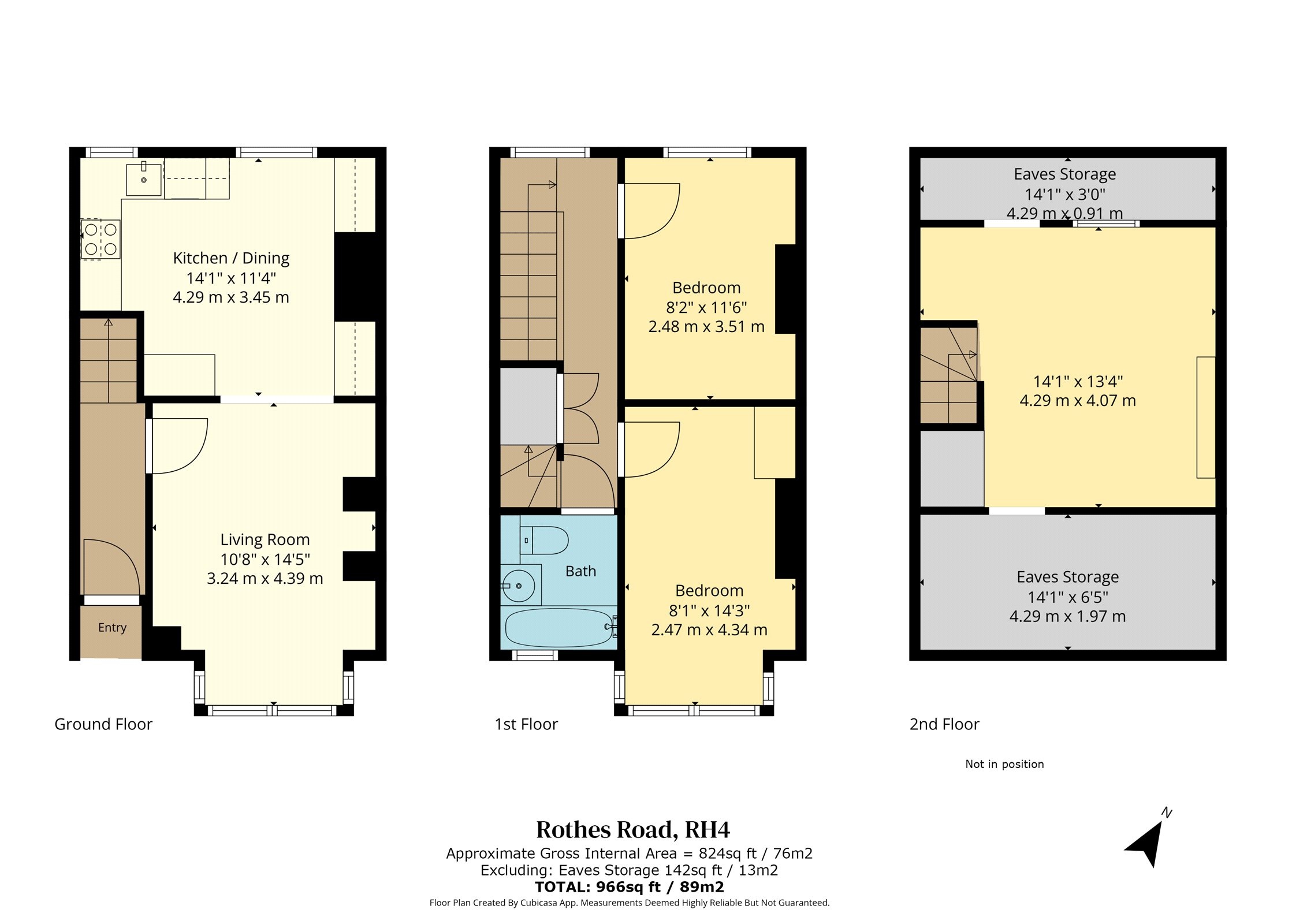 40A,, Rothes Road, Surrey floorplan