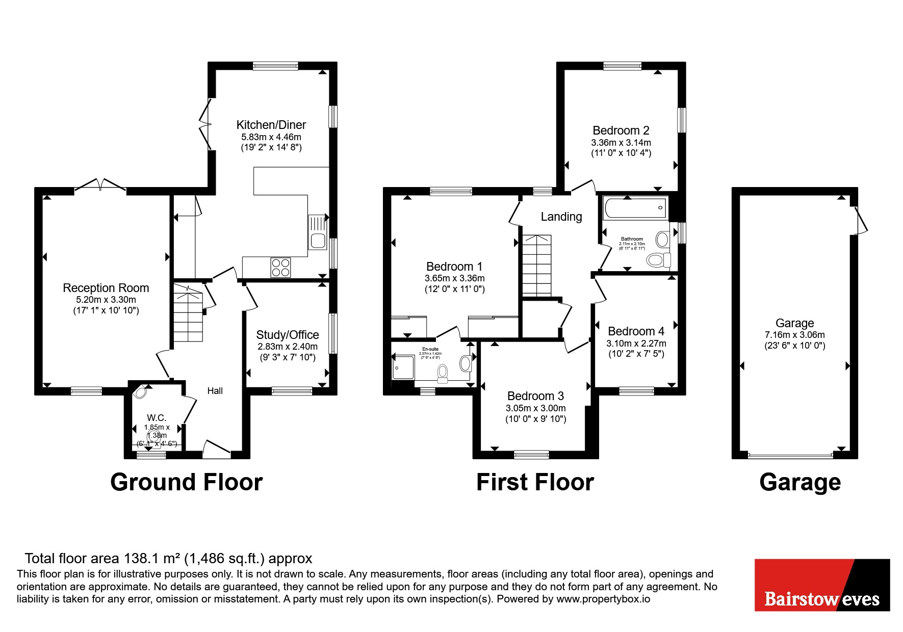 42, Shetland Crescent, Essex floorplan