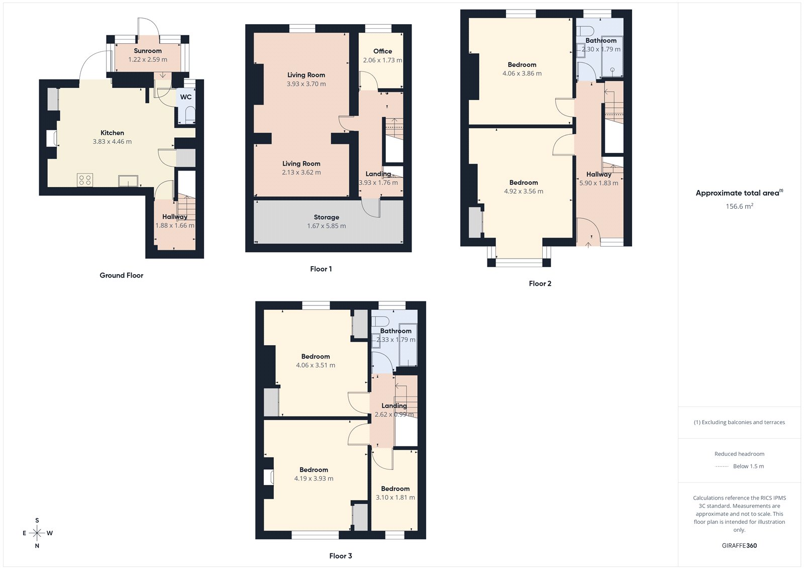 140, Cotswold Road, Bristol floorplan