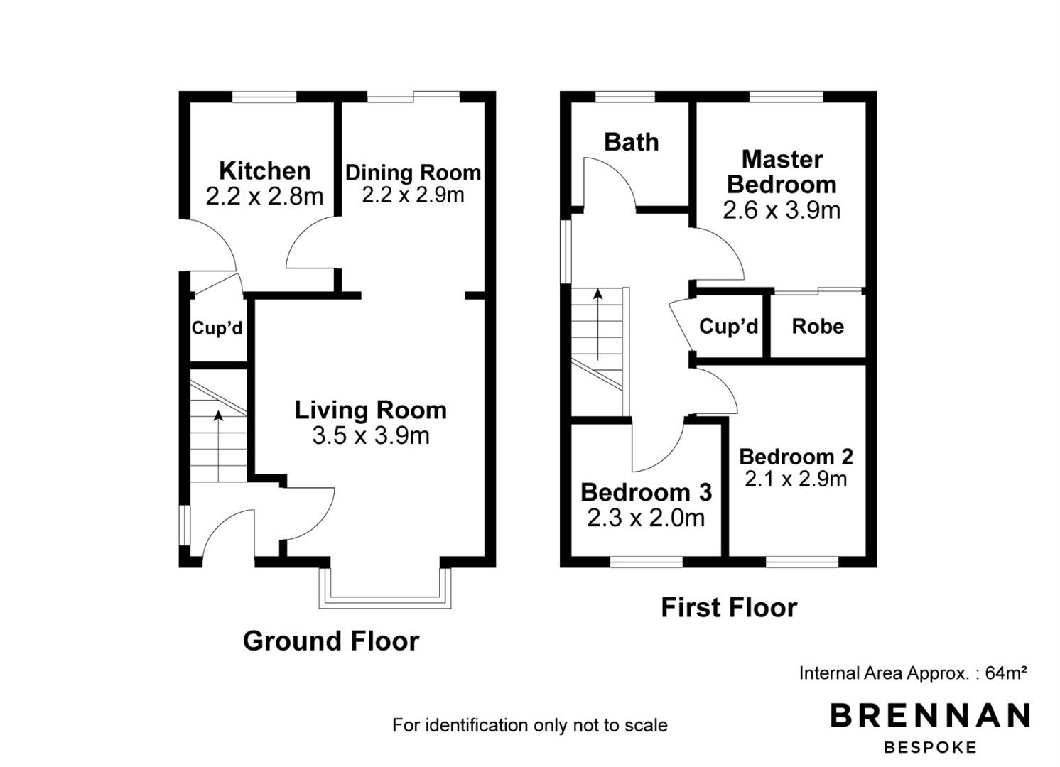 42, Stratfield Way, Kettering floorplan