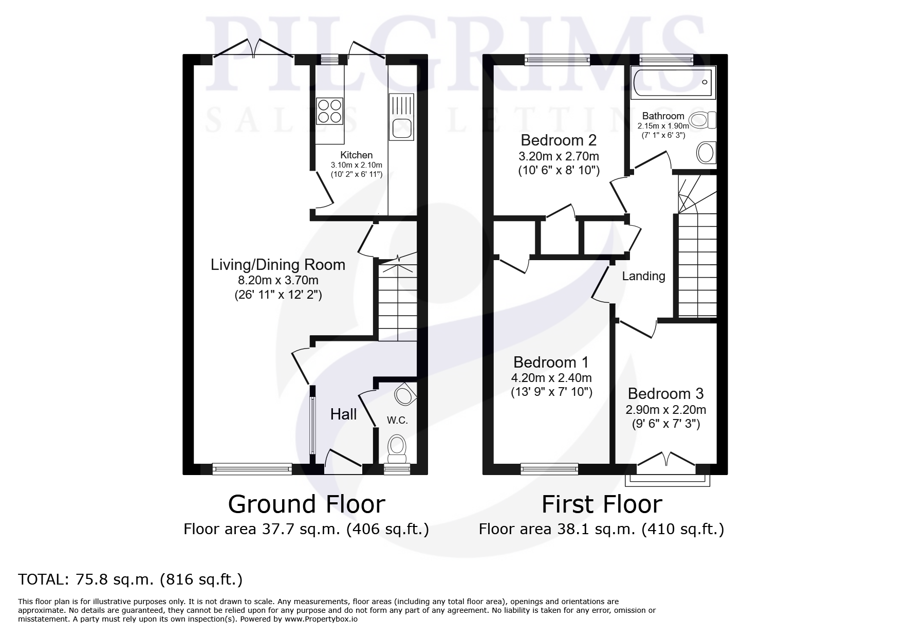 Midhope Close, Surrey floorplan