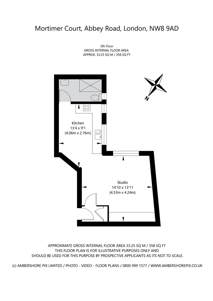 55, Mortimer Court, St John's Wood floorplan