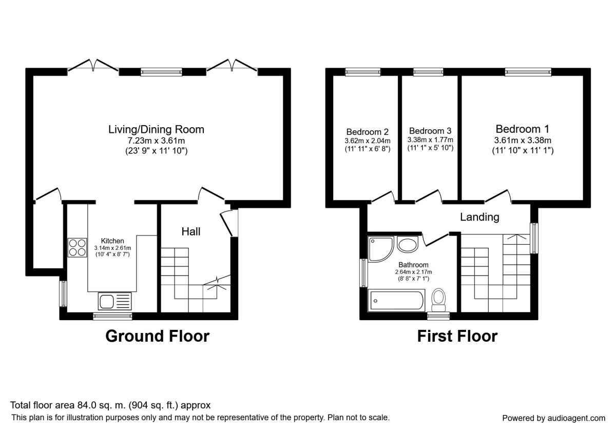 2 Bedrooms Terraced house to rent in Alderley, Skelmersdale WN8