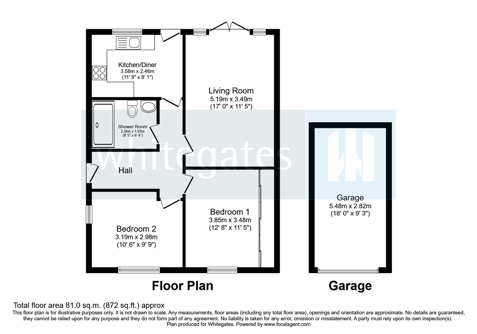 126, Rochester Crescent, Cheshire floorplan