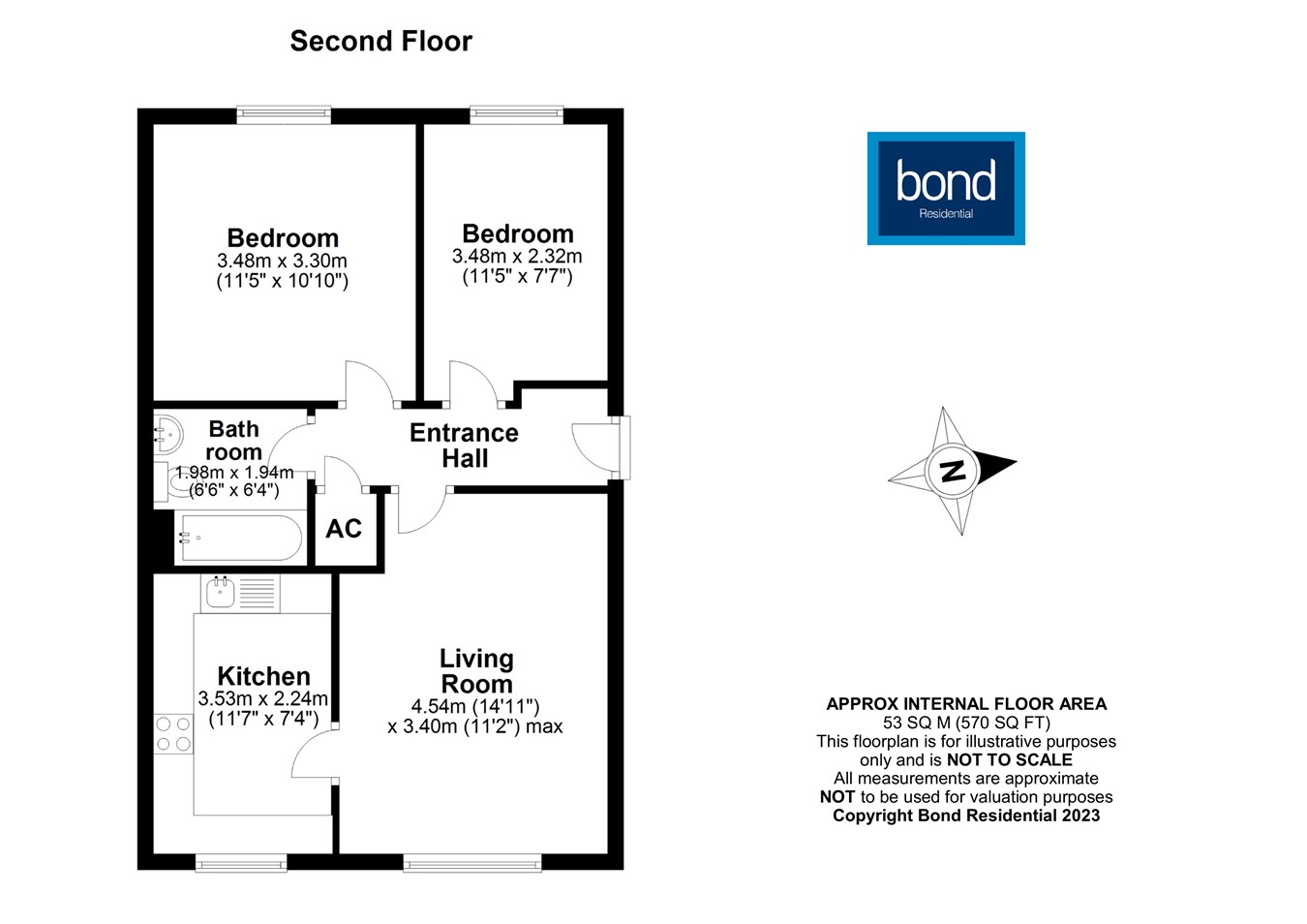Stapleford Close, Chelmsford CM2, 2 bedroom flat for sale 65768294