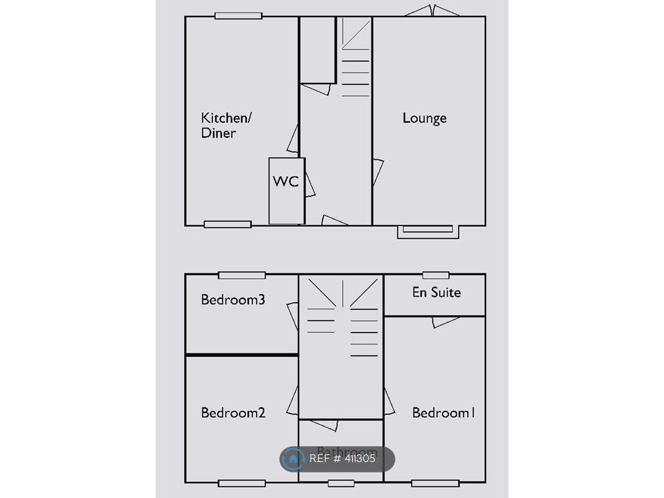 3 Bedrooms Terraced house to rent in Whitley Road, Upper Cambourne, Cambridge CB23