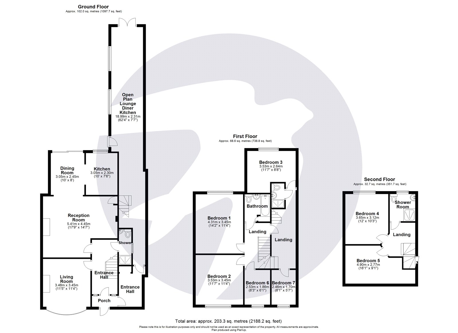 6, Iris Avenue, Bexley floorplan