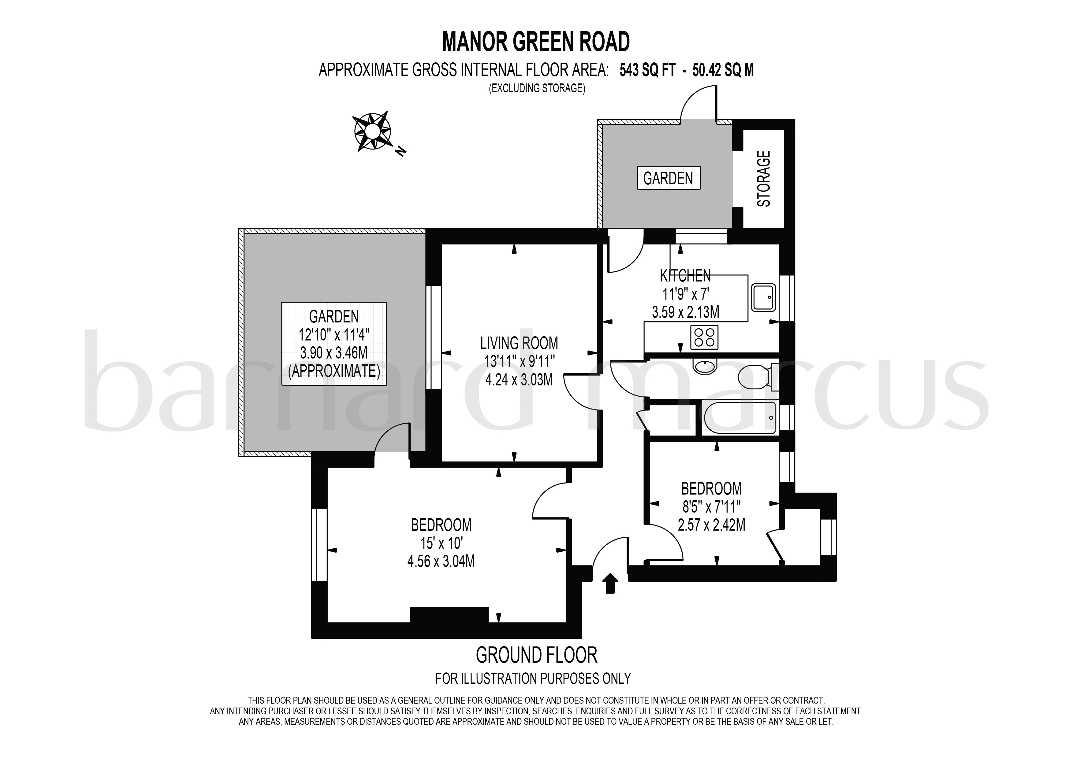 89, Manor Green Road, EPSOM floorplan