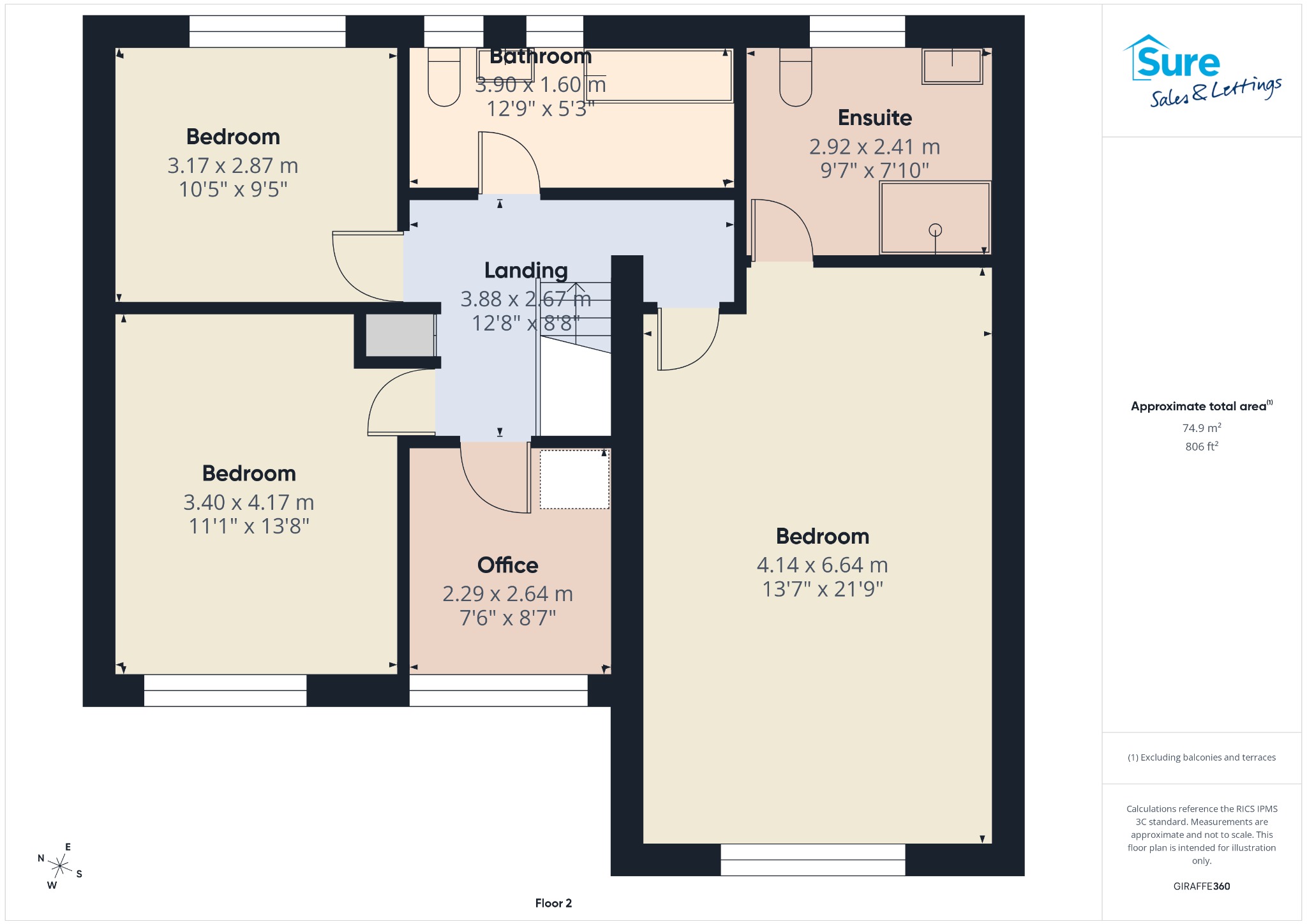 36, Crossfell Road, Hemel Hempstead floorplan