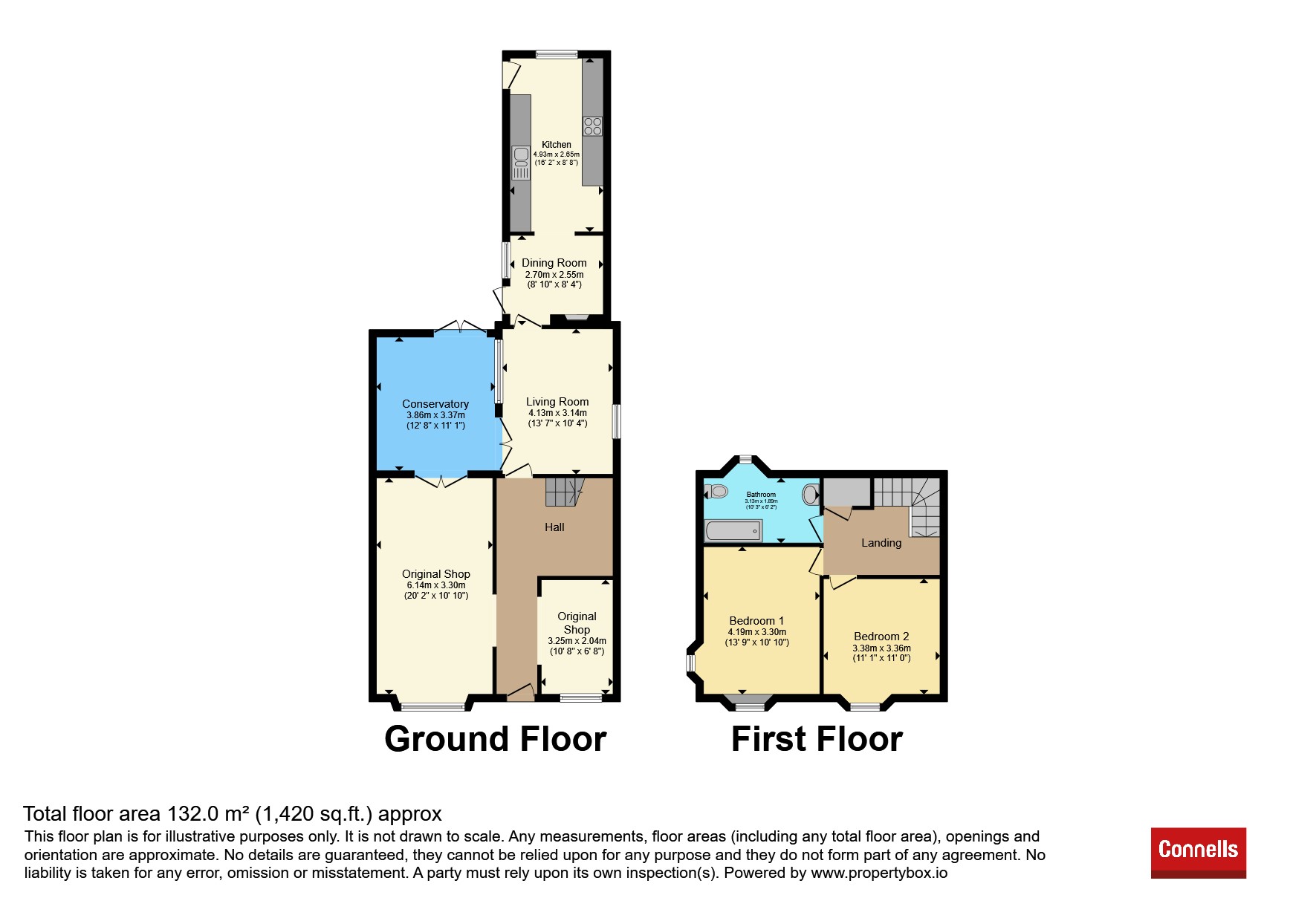 8, High Street, Sherborne floorplan