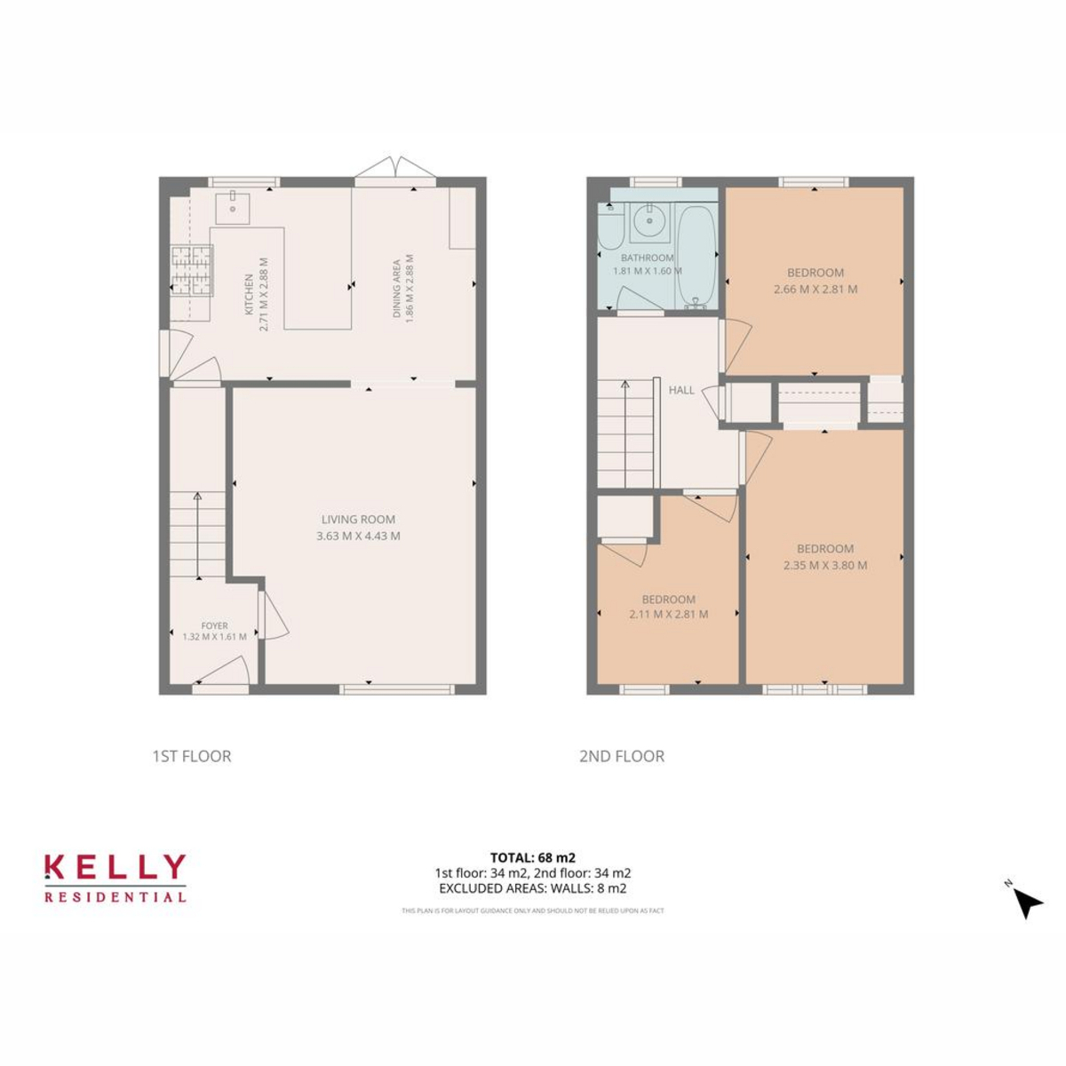 45, Waukglen Drive, Glasgow floorplan