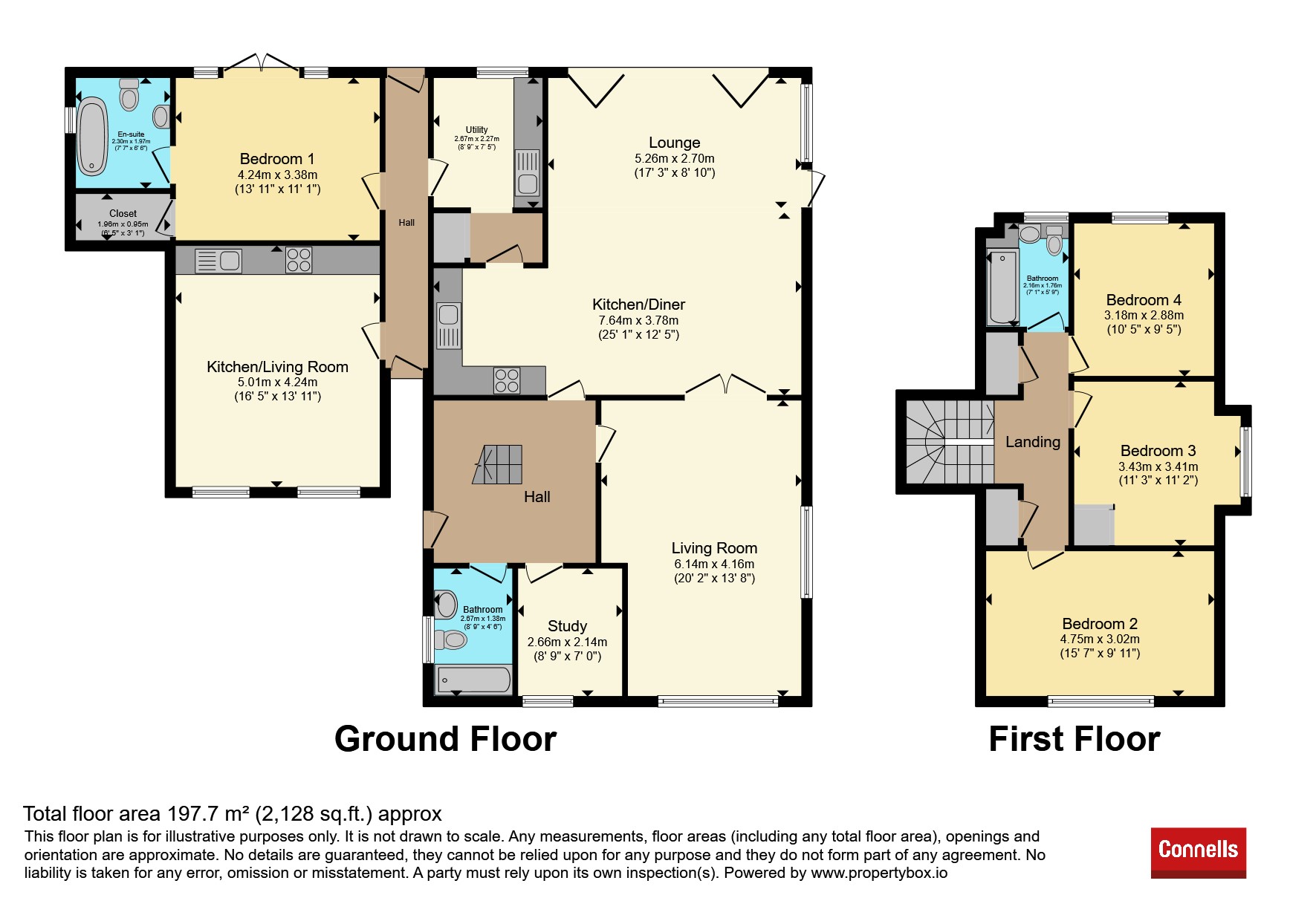 11, Chestnut Avenue, Northampton floorplan