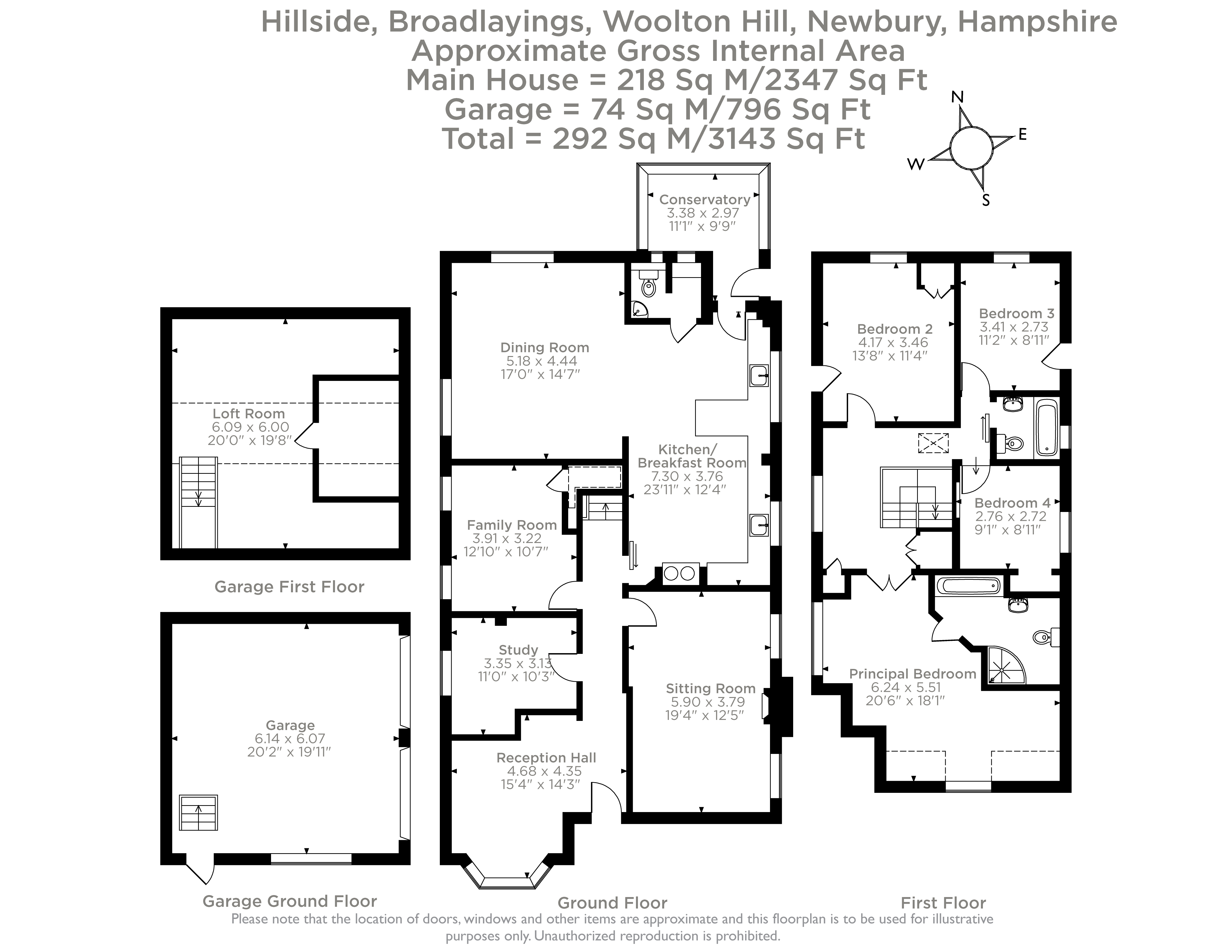 Hillside,, Broadlayings, Newbury floorplan