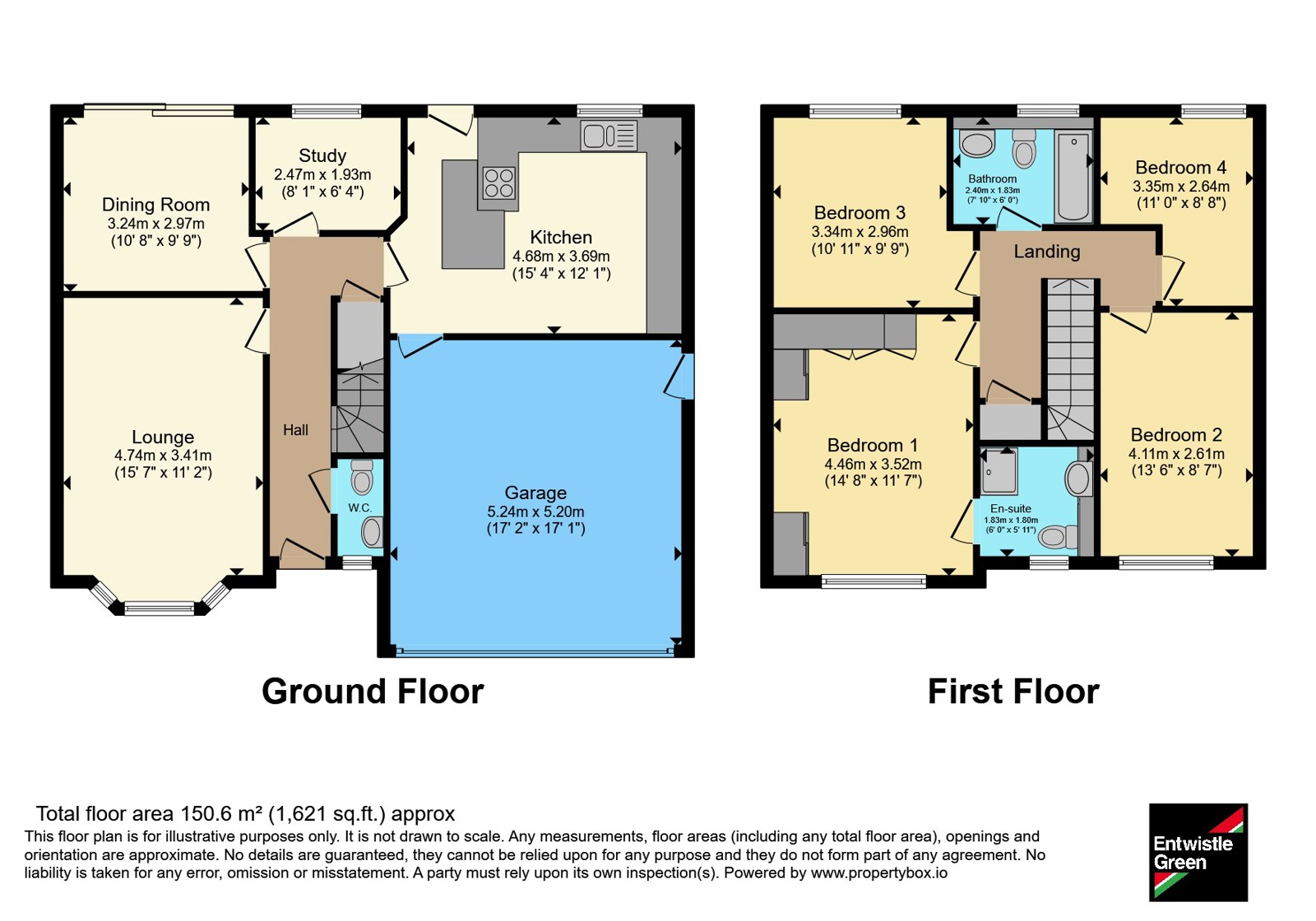 19, Church Walk, Preston floorplan