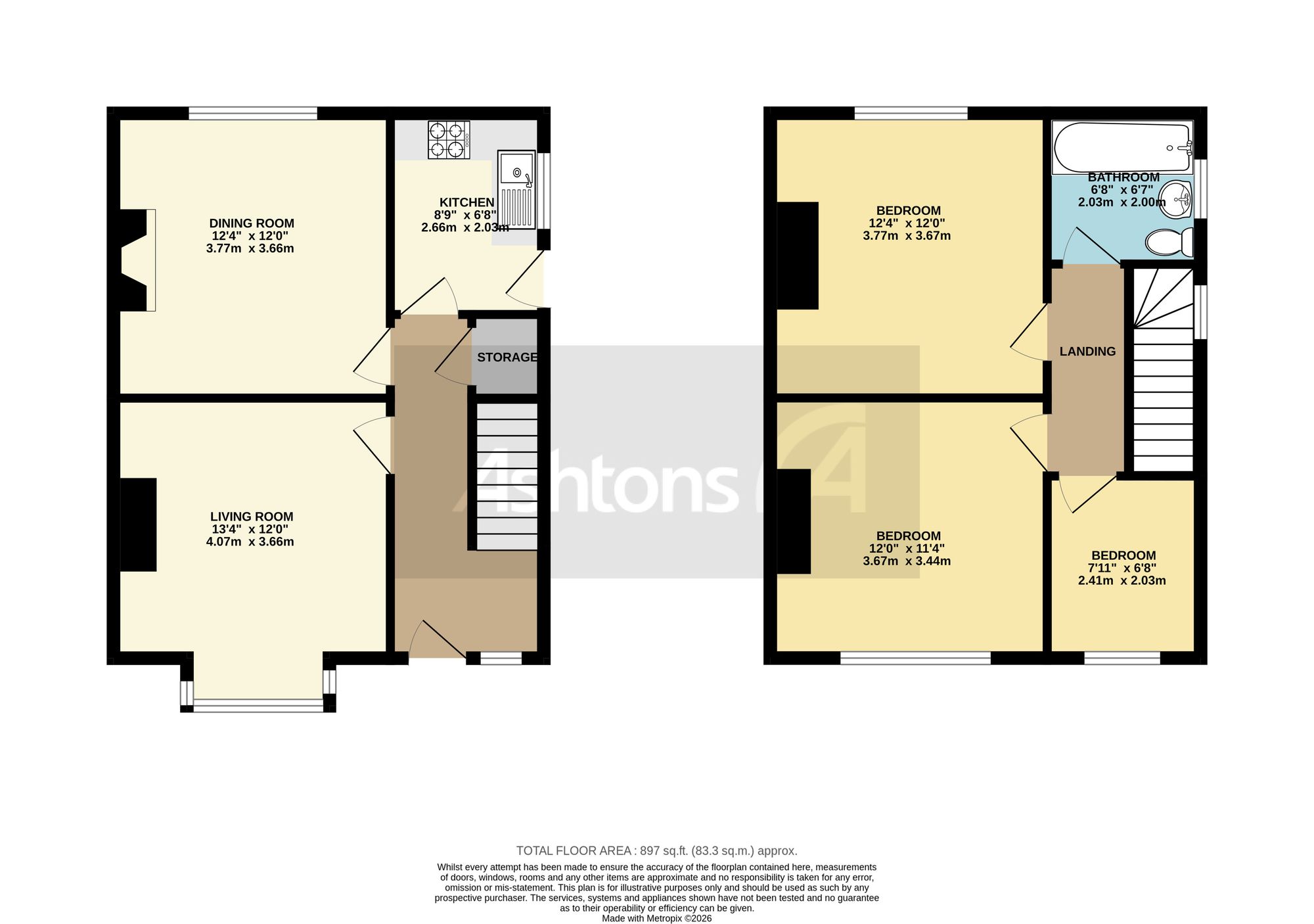 103 Vista Road, St. Helens floorplan