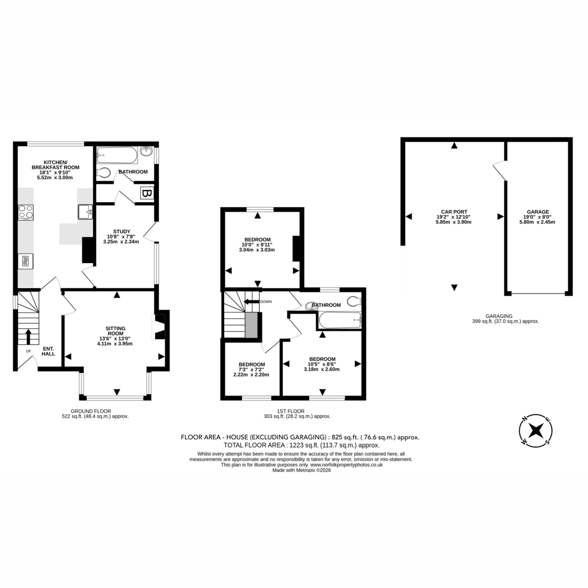 10, Thunder Lane, Norwich floorplan