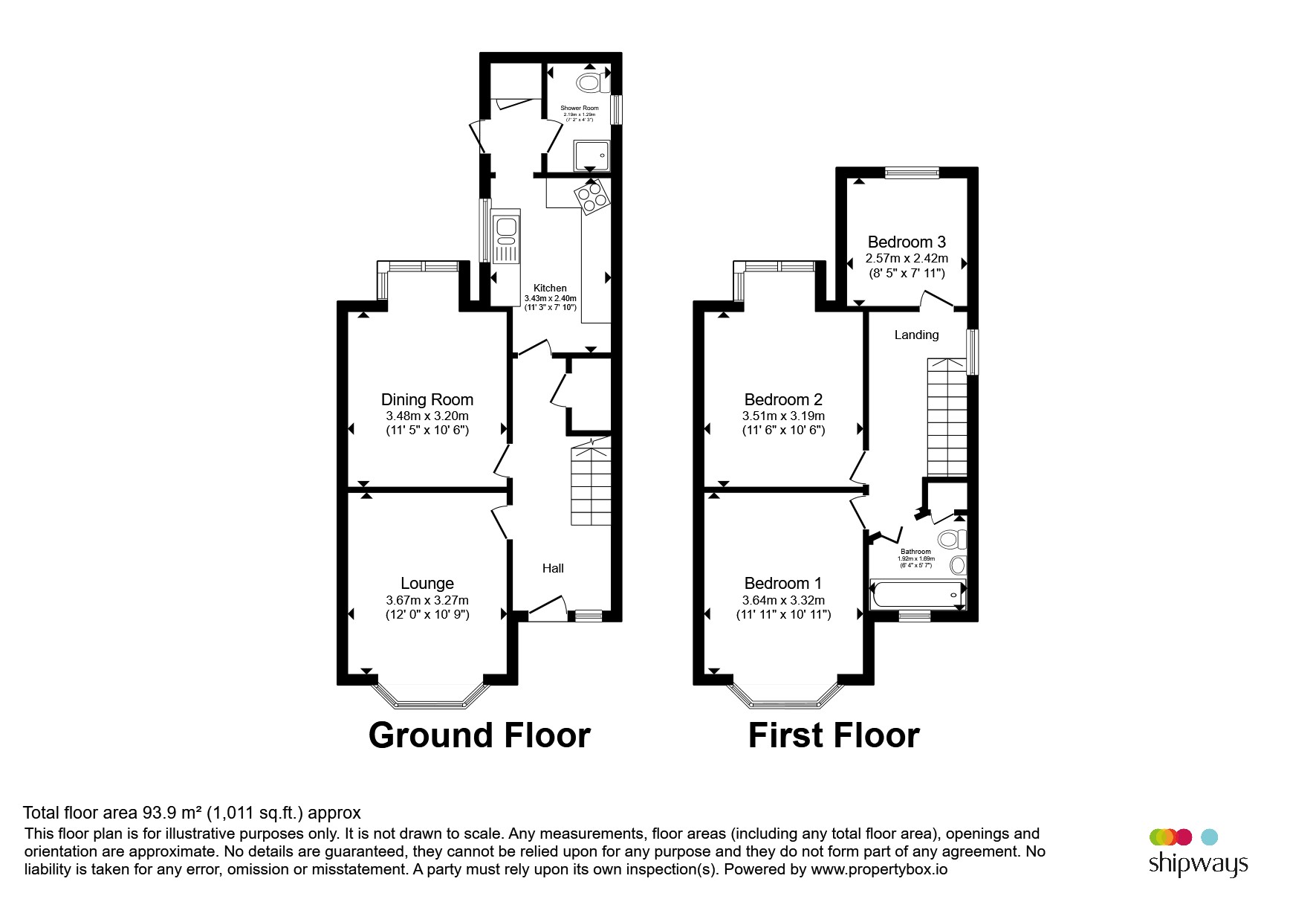 Adam Street, Kidderminster floorplan