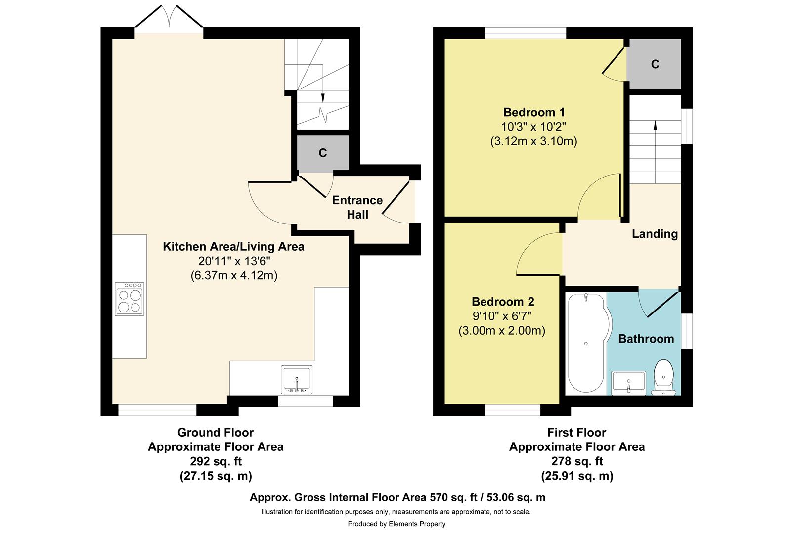 19, Hayman Walk, Eccles floorplan