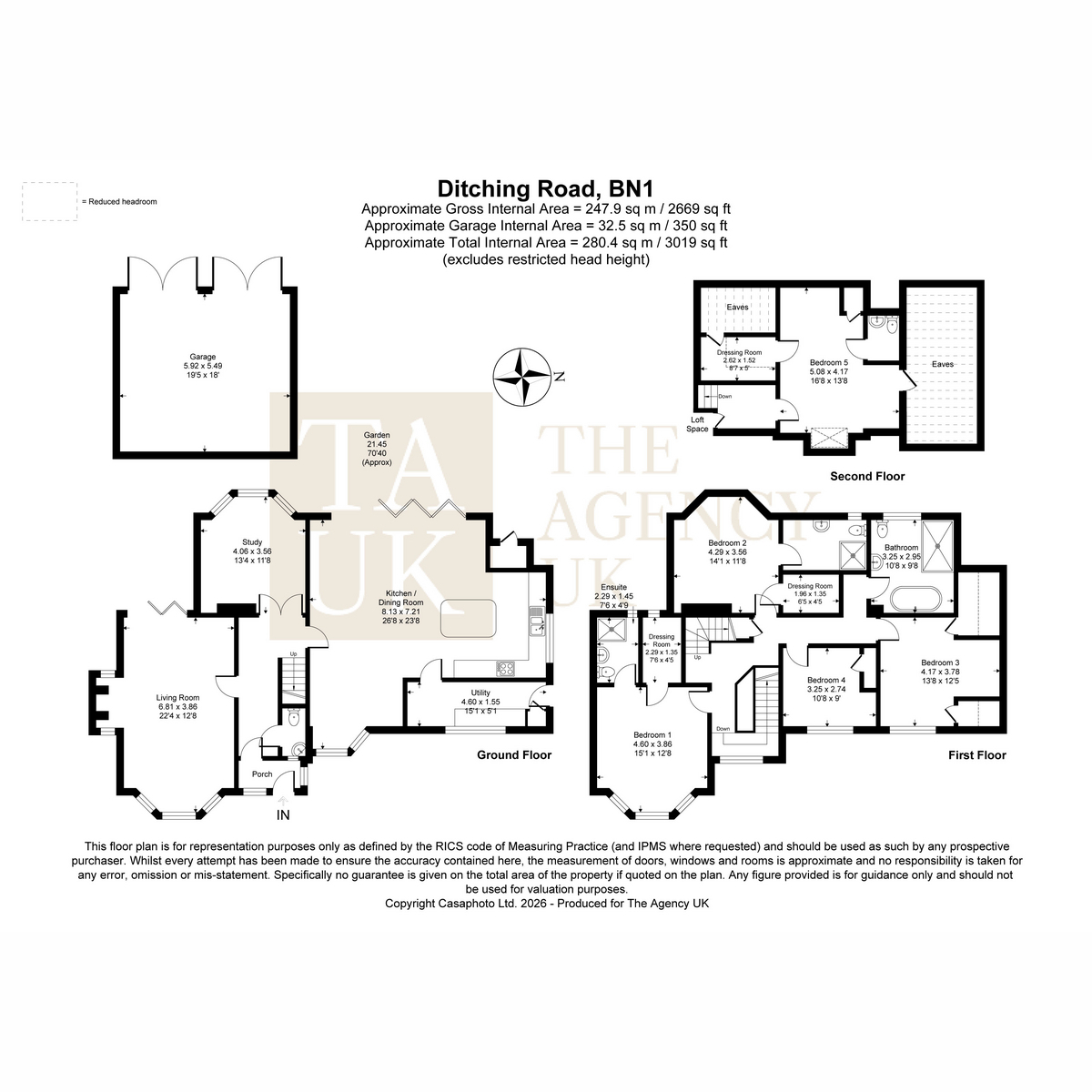 419, Ditchling Road, Brighton floorplan