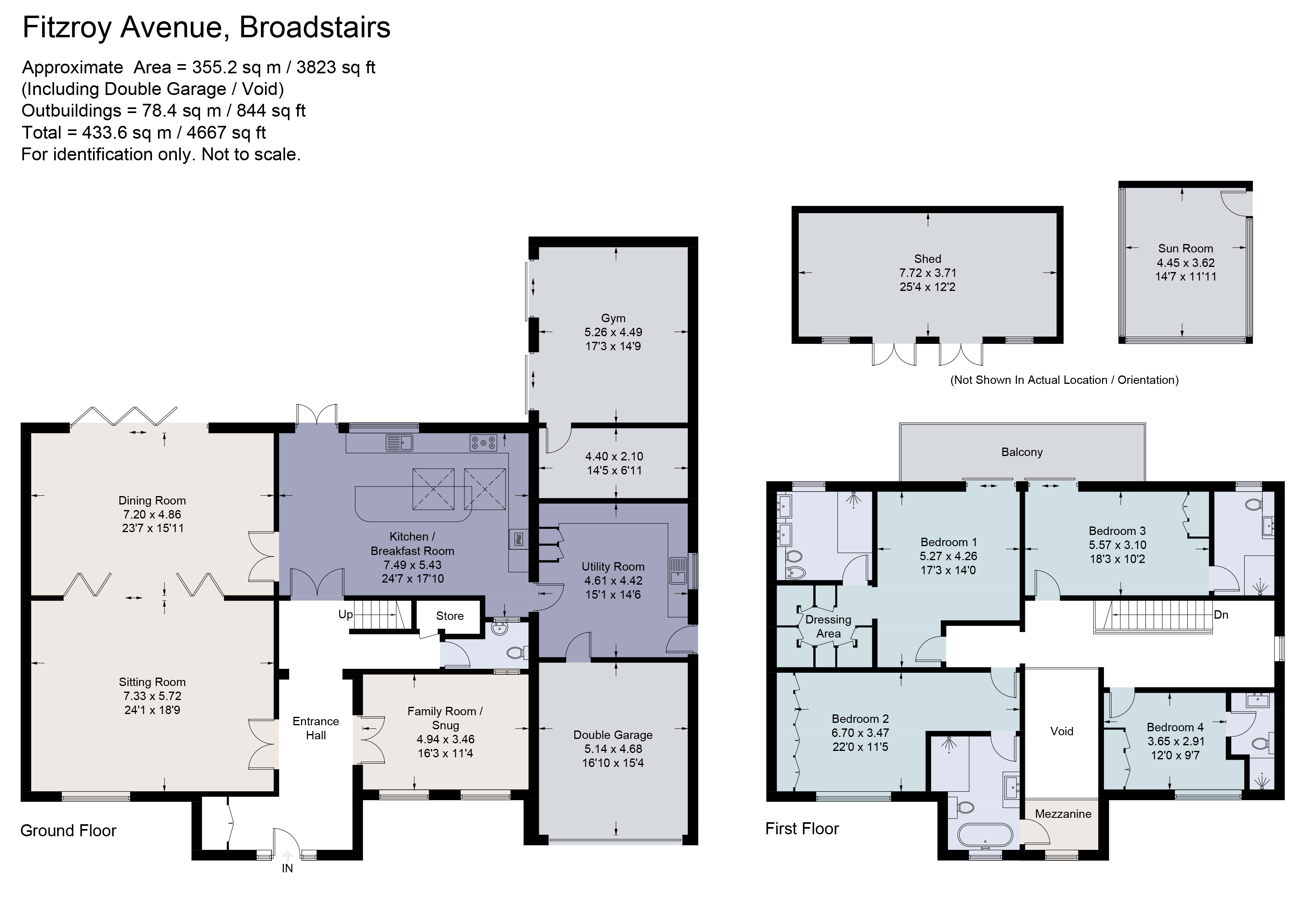 67, Fitzroy Avenue, Kent floorplan