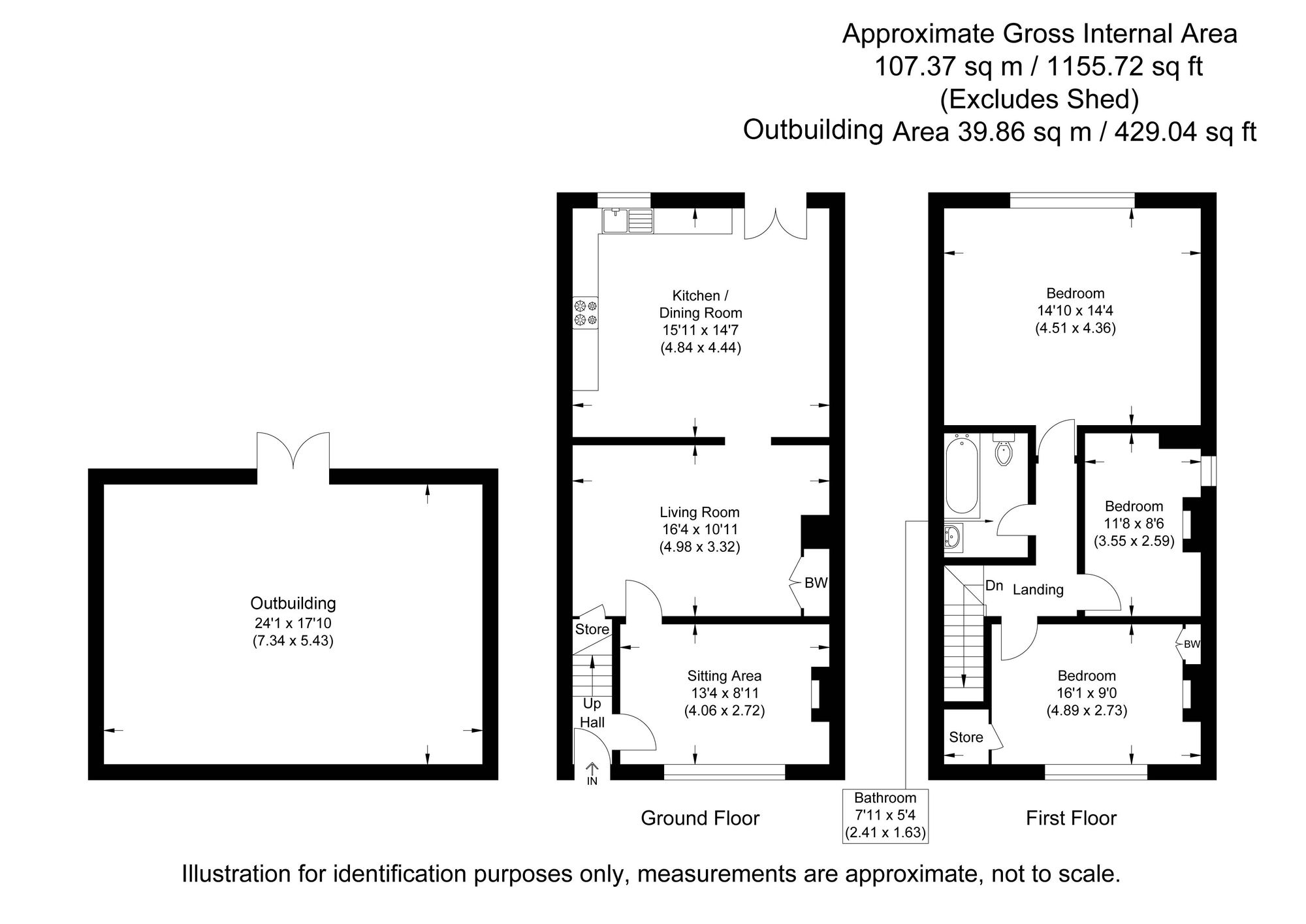 4 Icknield Way, Baldock floorplan