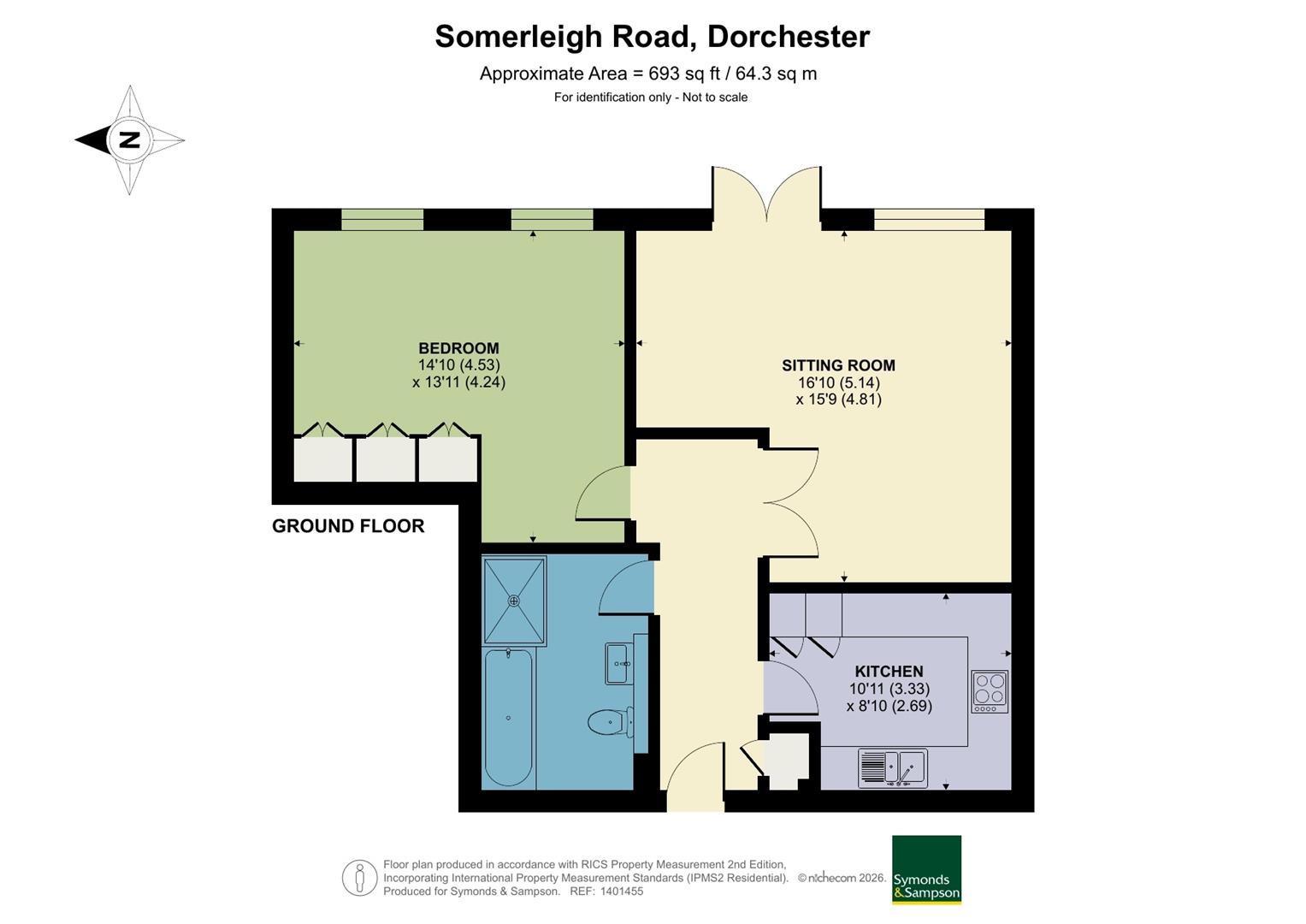 30 Hascombe Court, Somerleigh Road, Dorchester floorplan