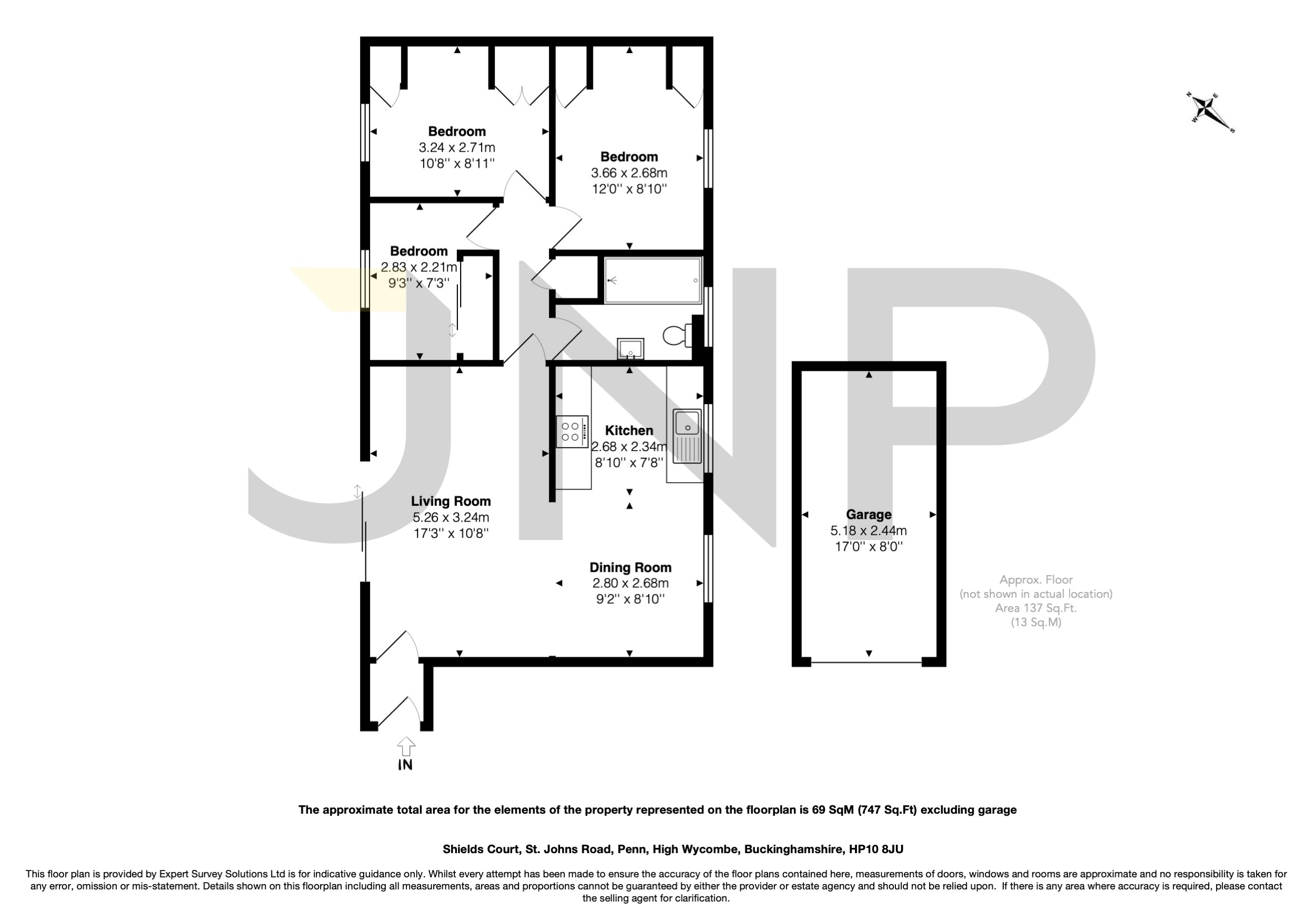 2 Shields Court,, St. Johns Road, High Wycombe floorplan