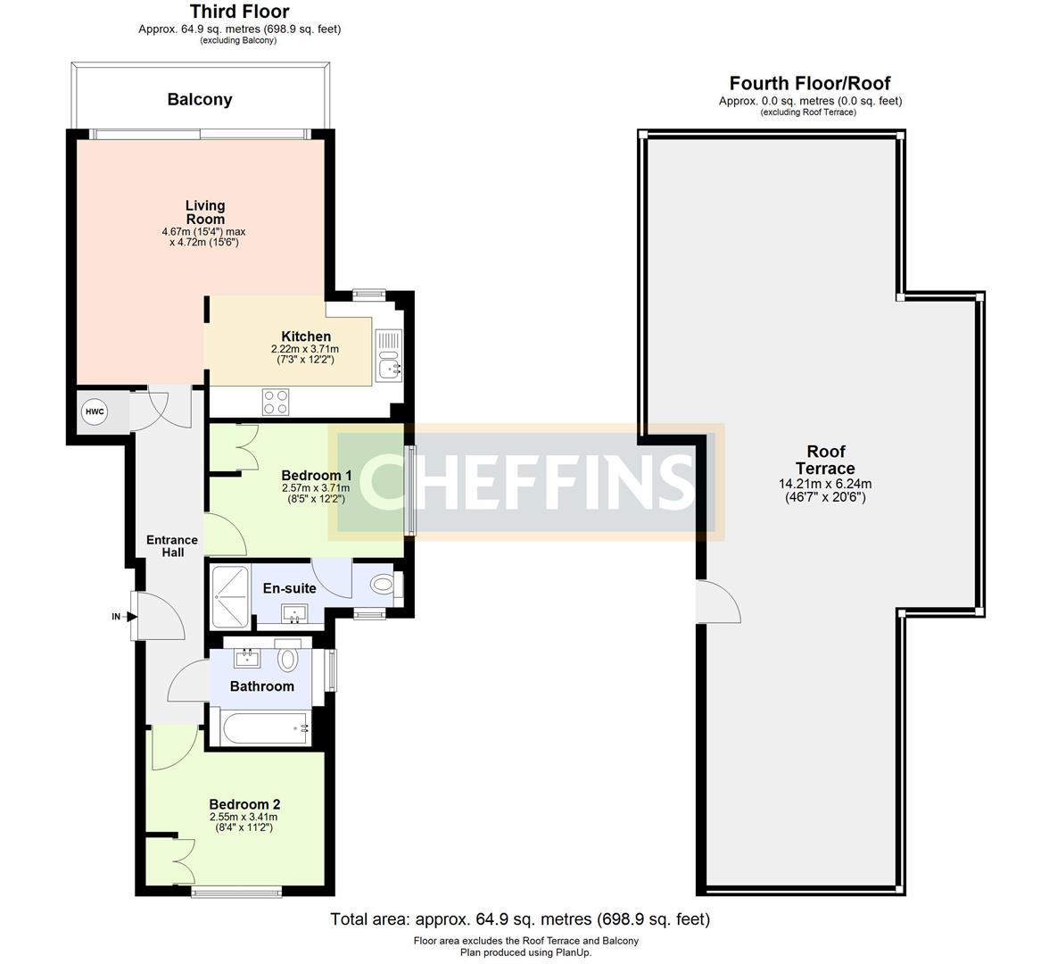 27, Pepys Court, Cambridge floorplan