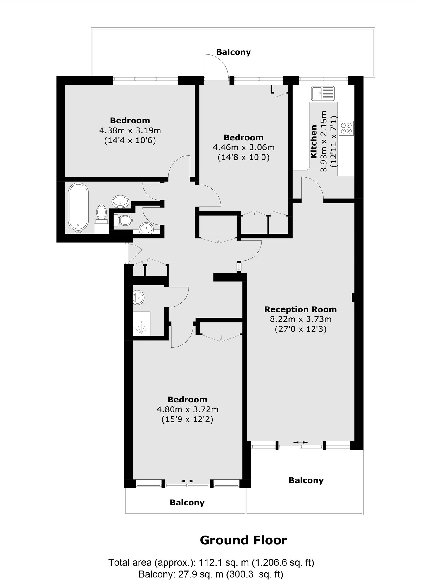 Kensington Park Road, London floorplan