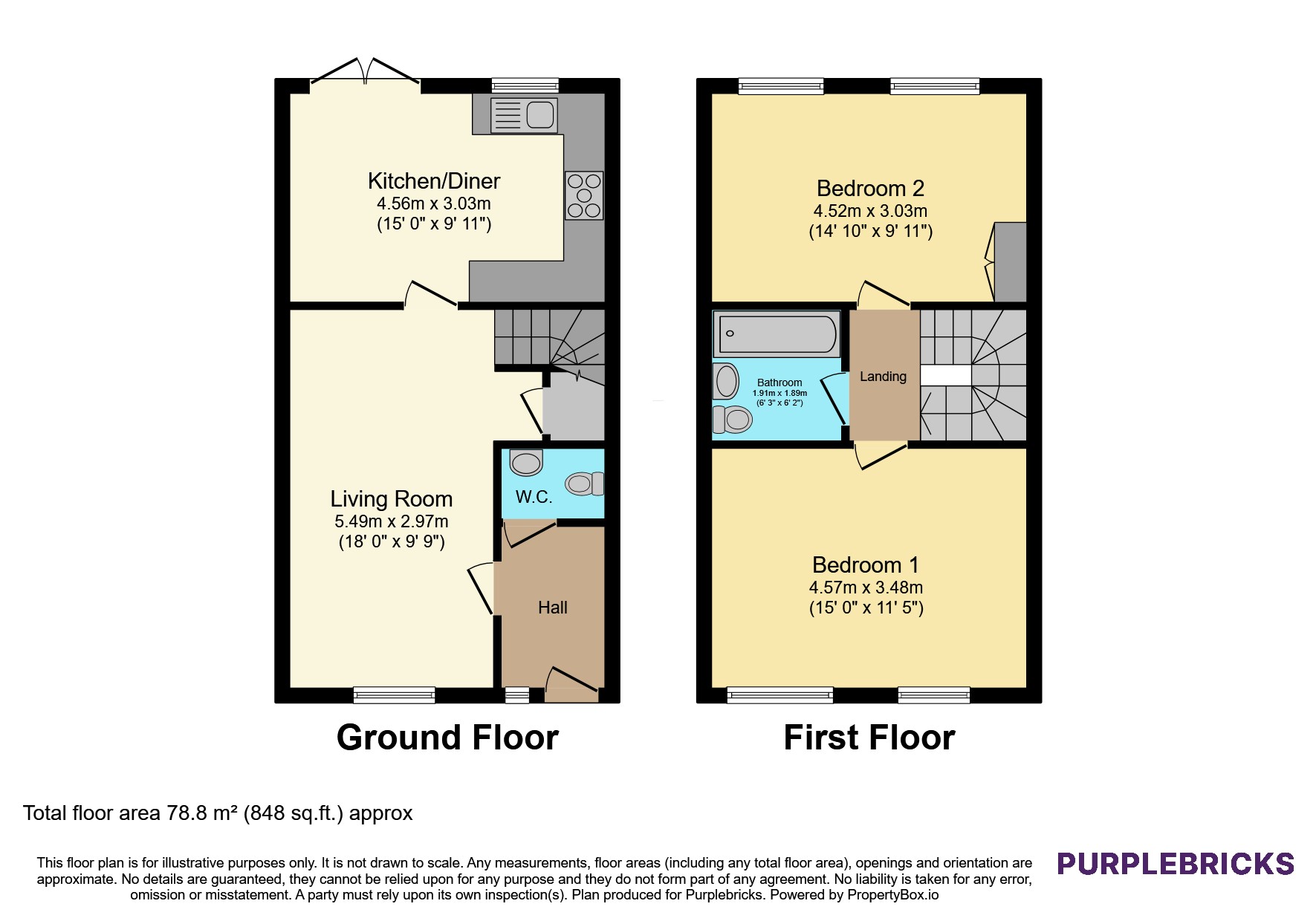 8, Payne Way, Crawley floorplan