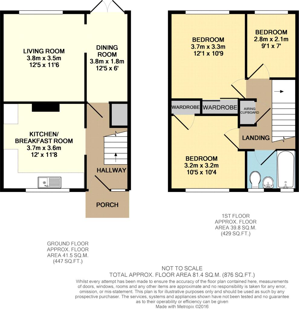 104, Beech Crescent, Southampton floorplan