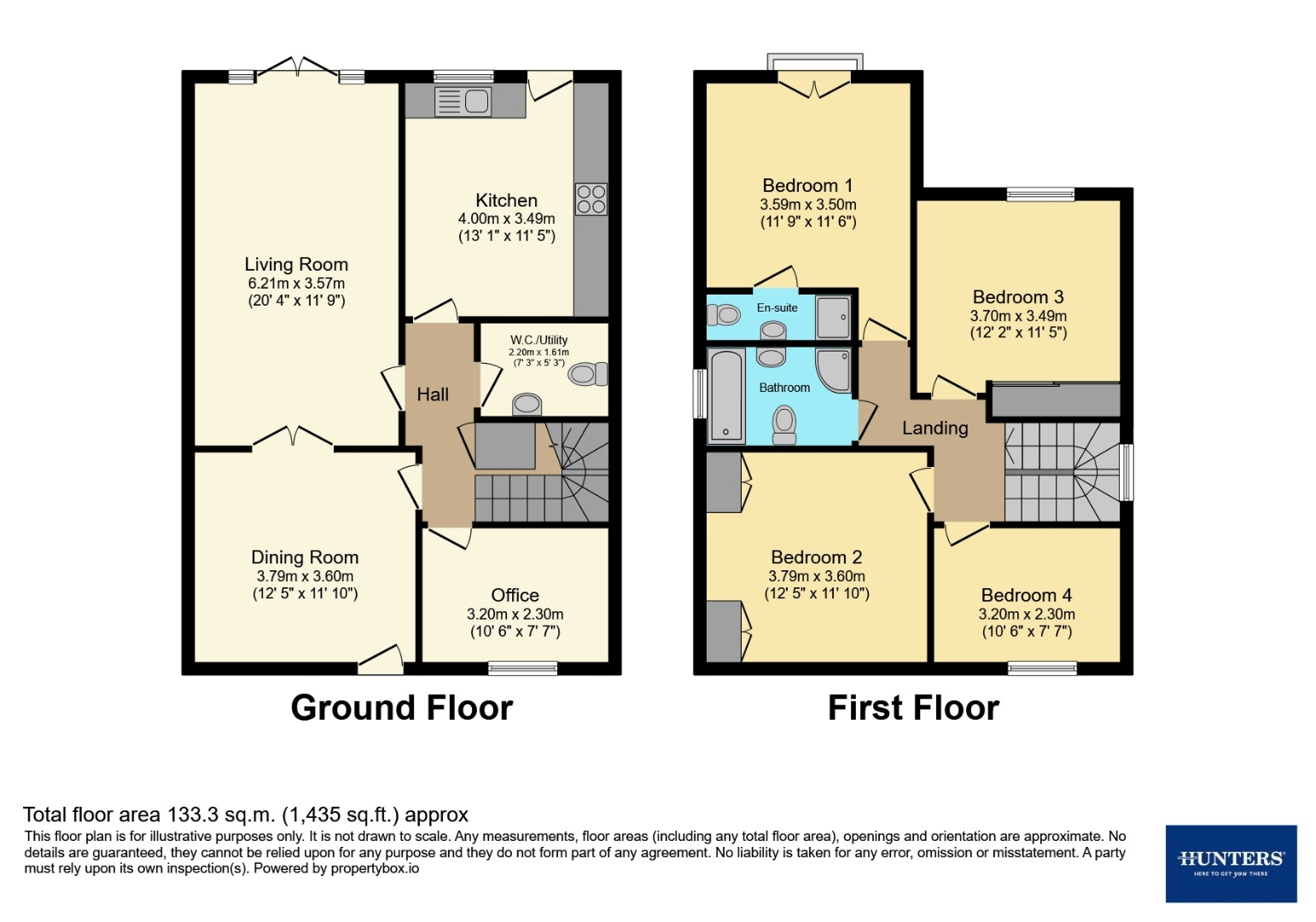 77, Gaia Lane, Lichfield floorplan