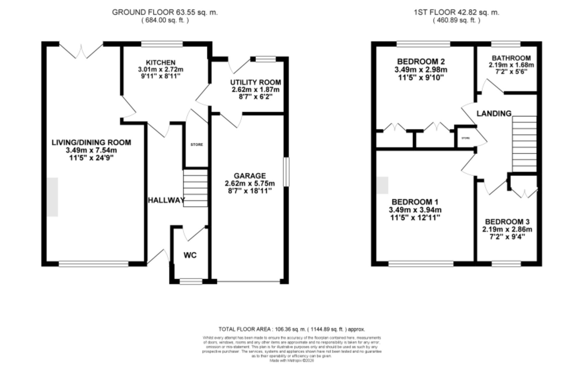 38 Churchill Avenue, Stoke-On-Trent floorplan