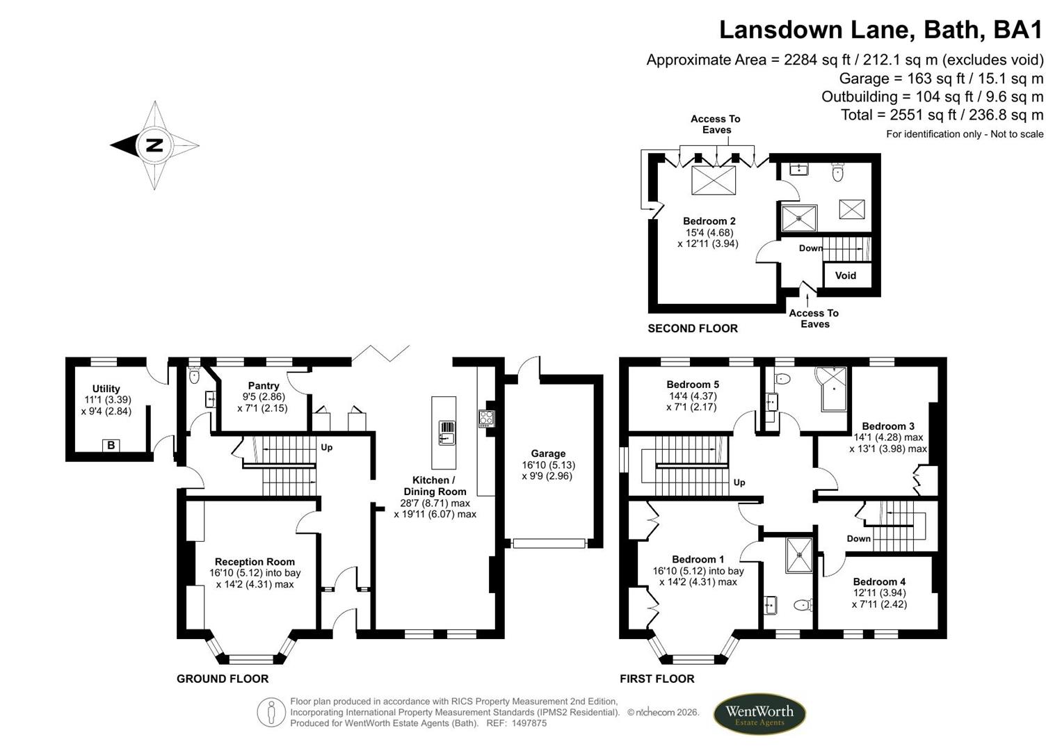 20, Lansdown Lane, Bath floorplan