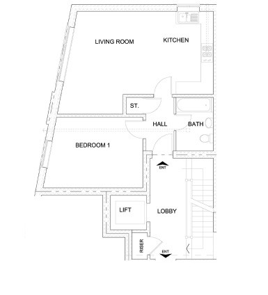 1 Bedrooms Flat to rent in Sawmill Court, Penistone, Sheffield S36