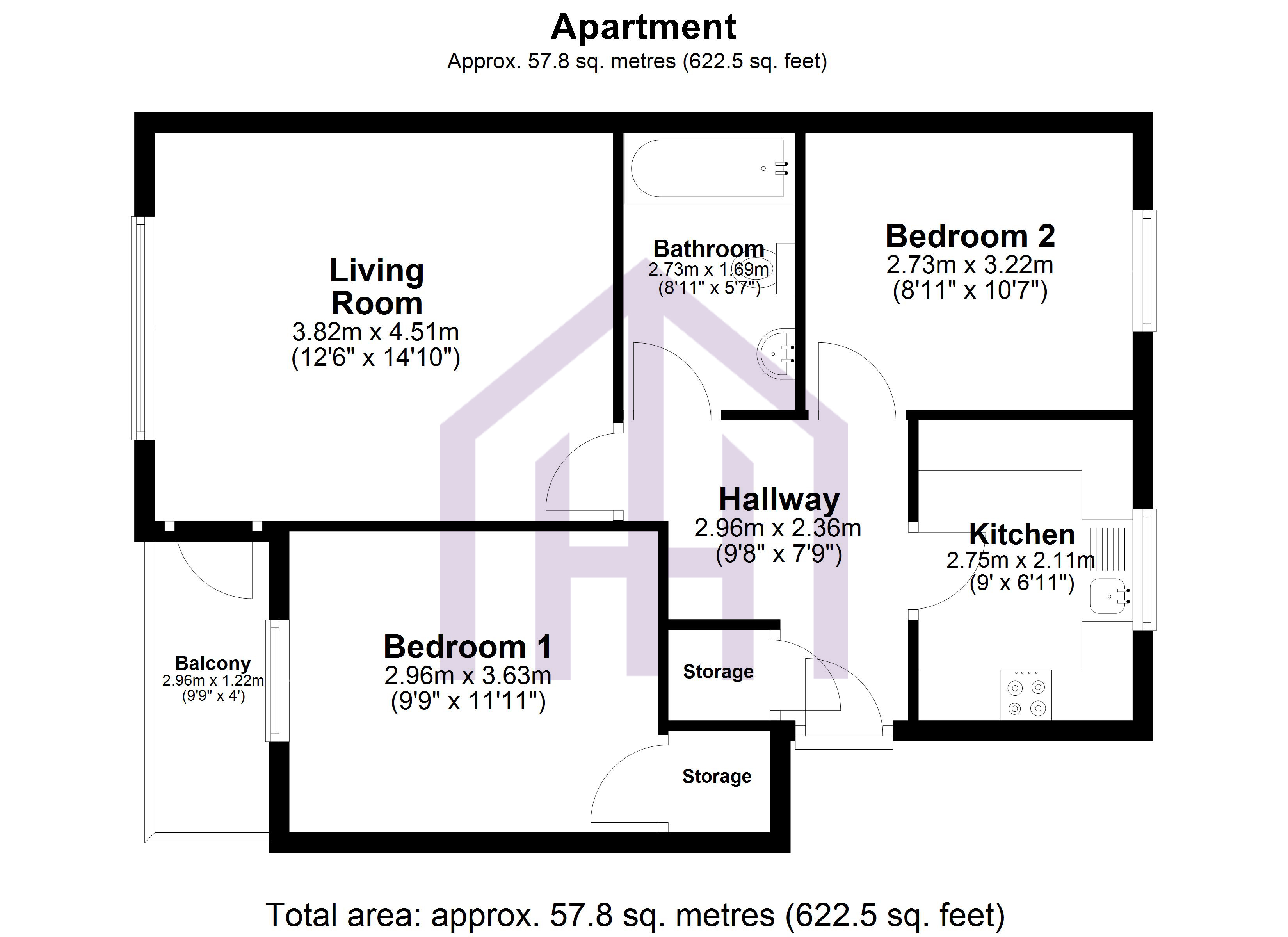 46, Mariners Wharf, Quayside floorplan
