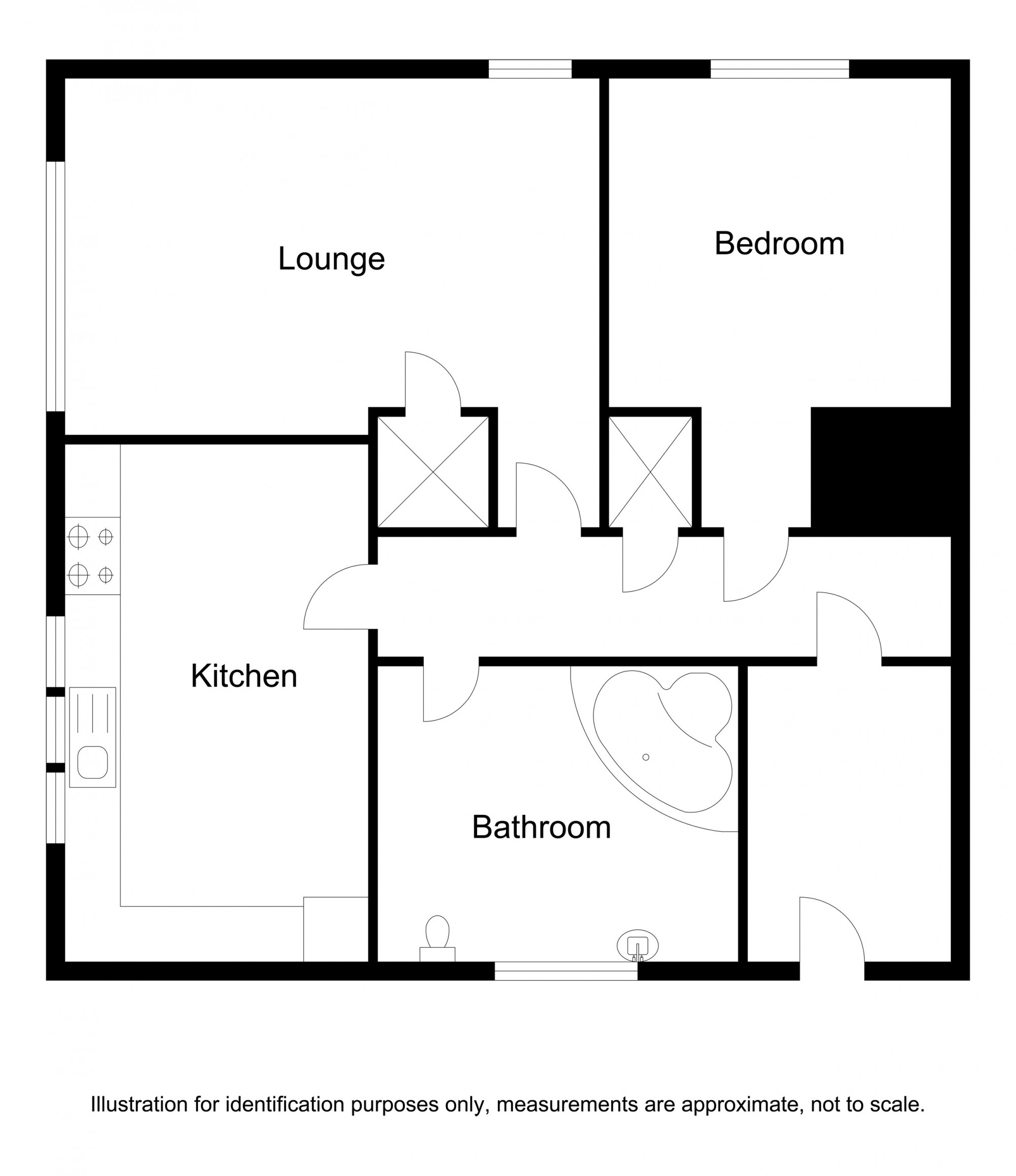 1 Bedrooms Flat for sale in Carbarns East, Lanarkshire ML2