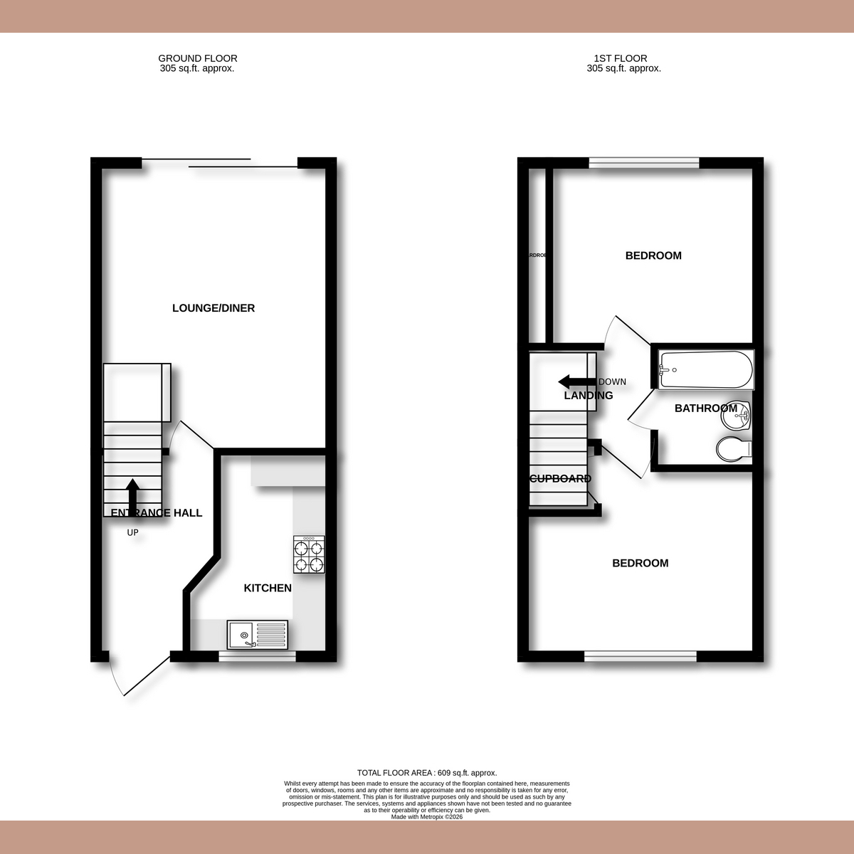 9, Warren Drive, Basildon floorplan