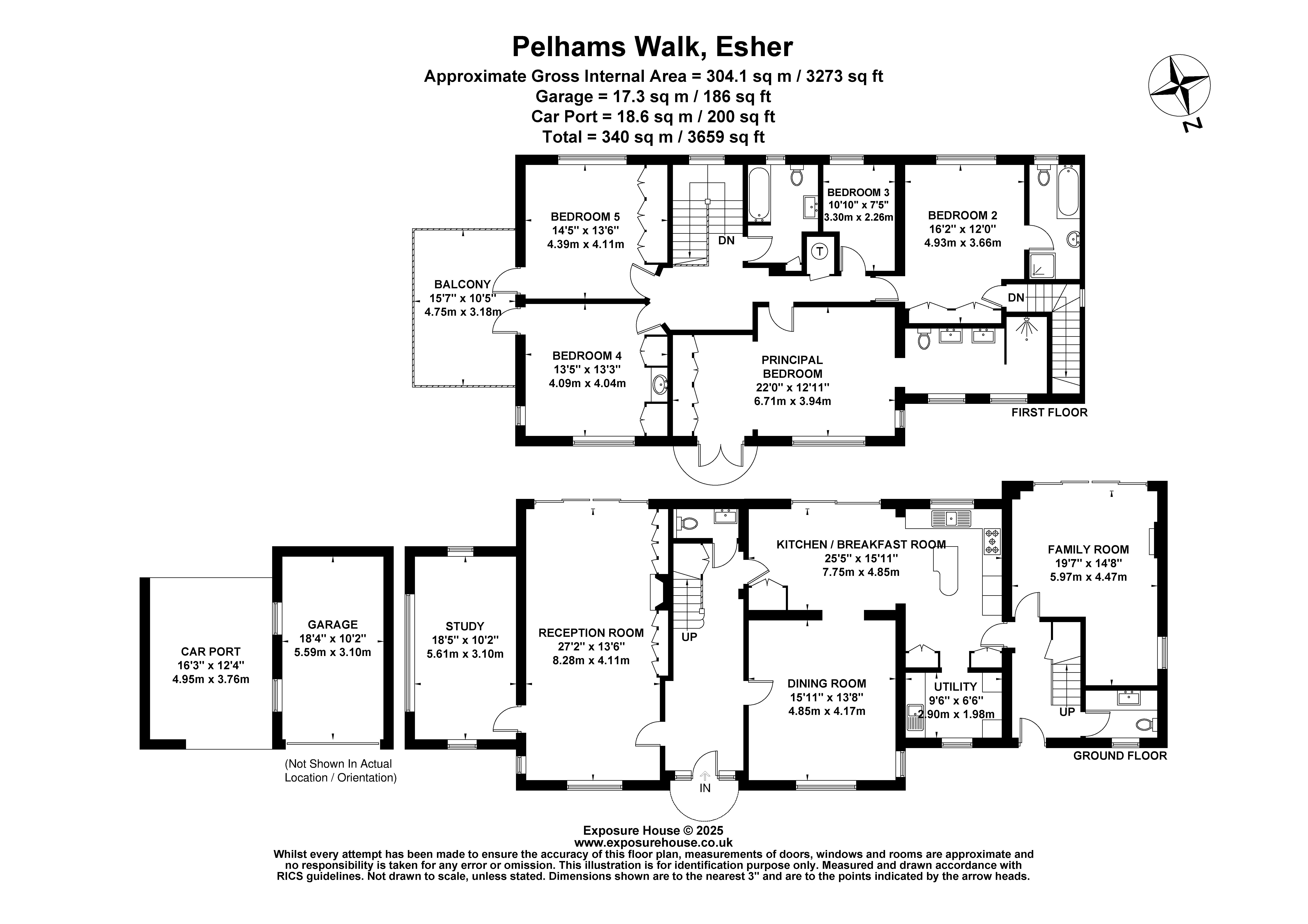 9, Pelhams Walk, Surrey floorplan