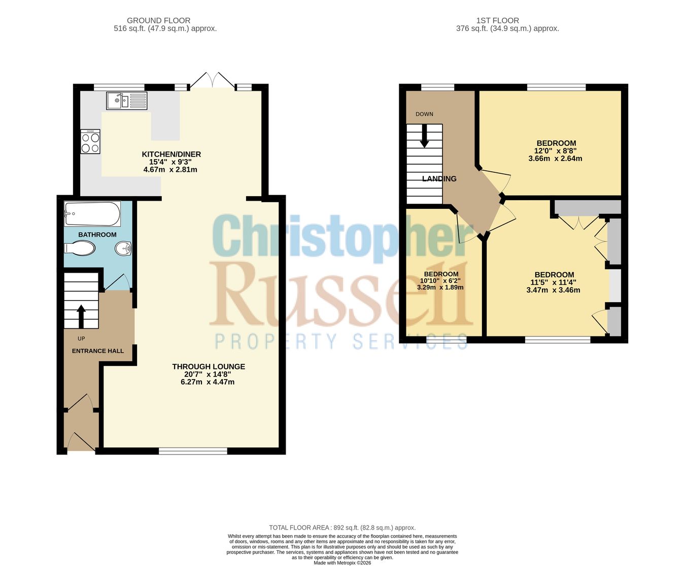 104, Ridge Way, Dartford floorplan