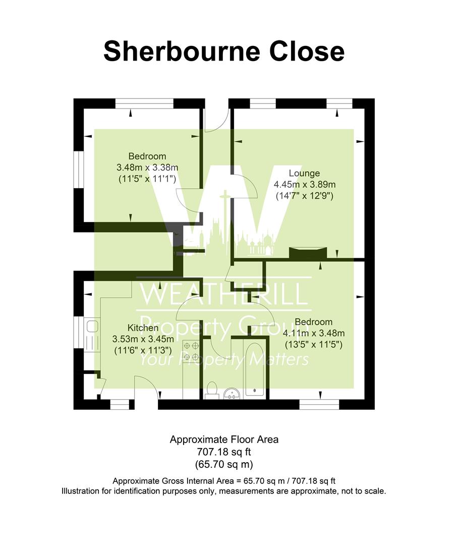 Sherbourne Close, Hove BN3, 2 bedroom flat for sale 62548426