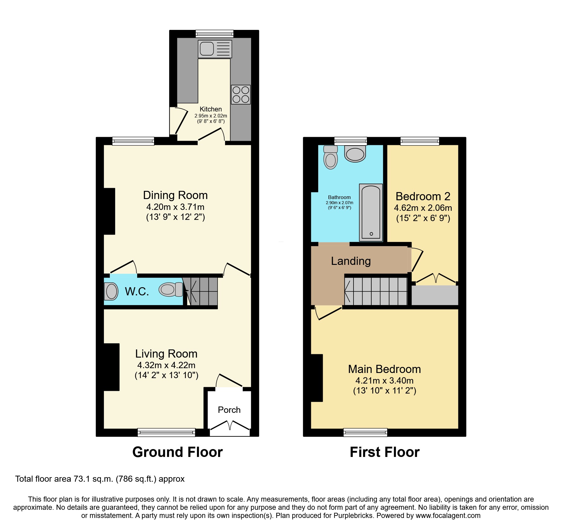 11, High Street, Manchester floorplan