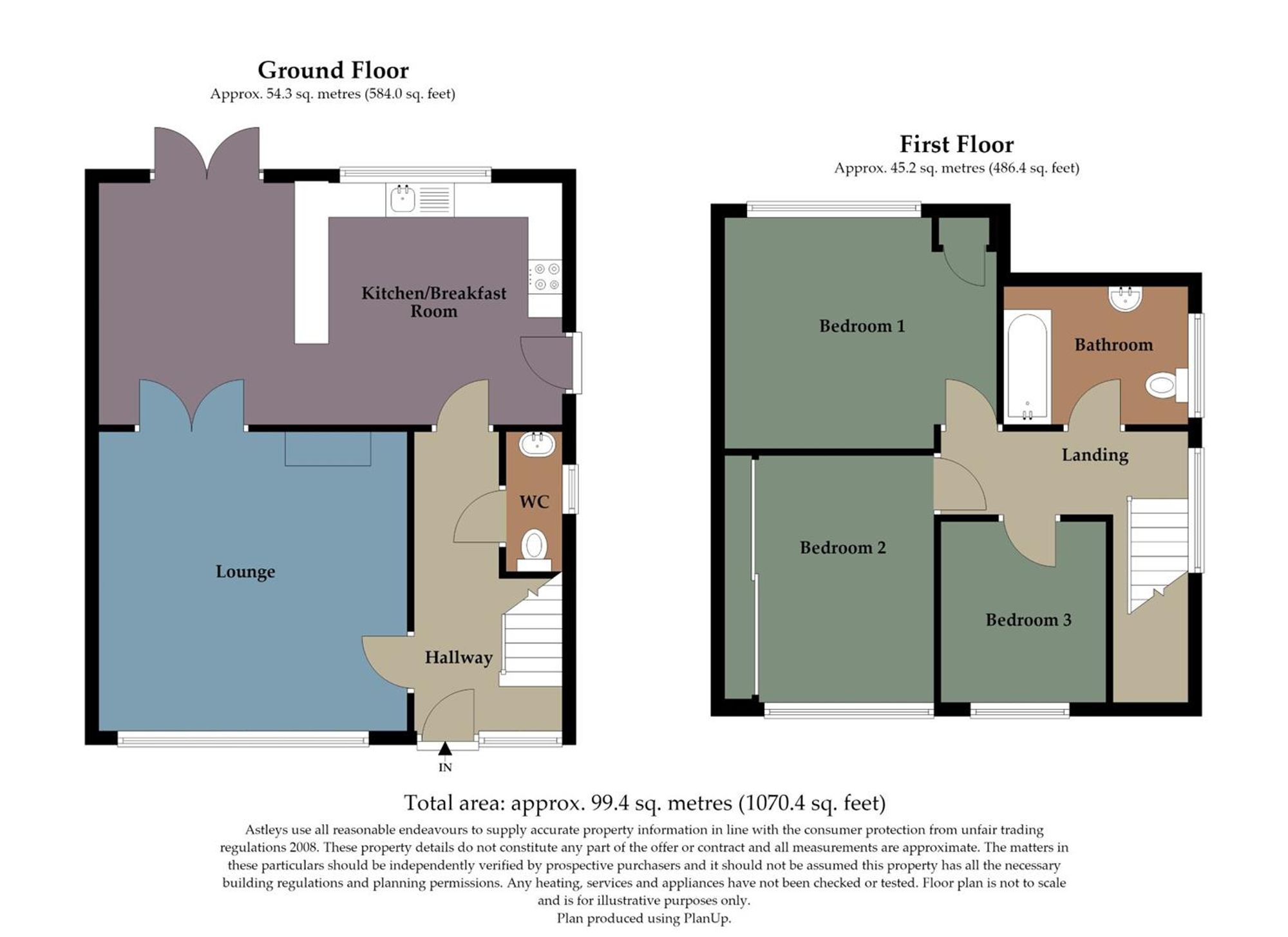 36 Beaufort Gardens, Swansea floorplan