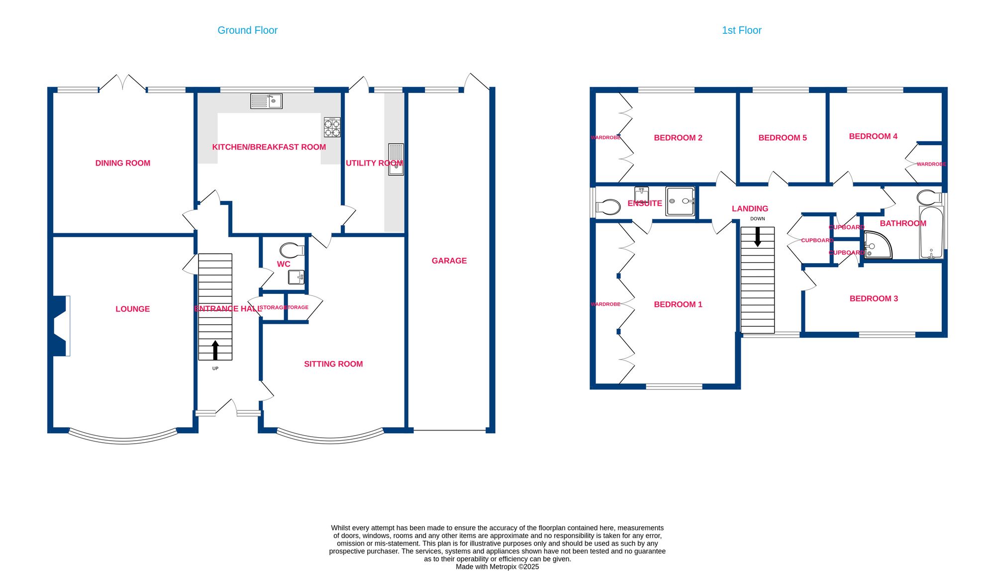 73 Hill Avenue, Wickford floorplan