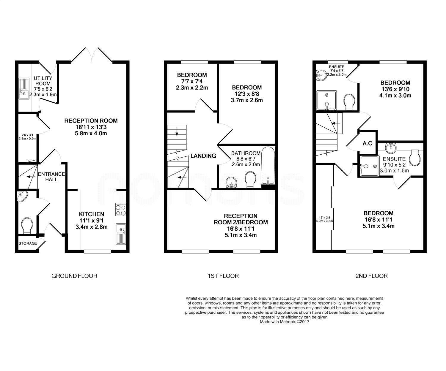 5 Bedrooms Terraced house for sale in Maple Avenue, Farnborough, Hampshire GU14