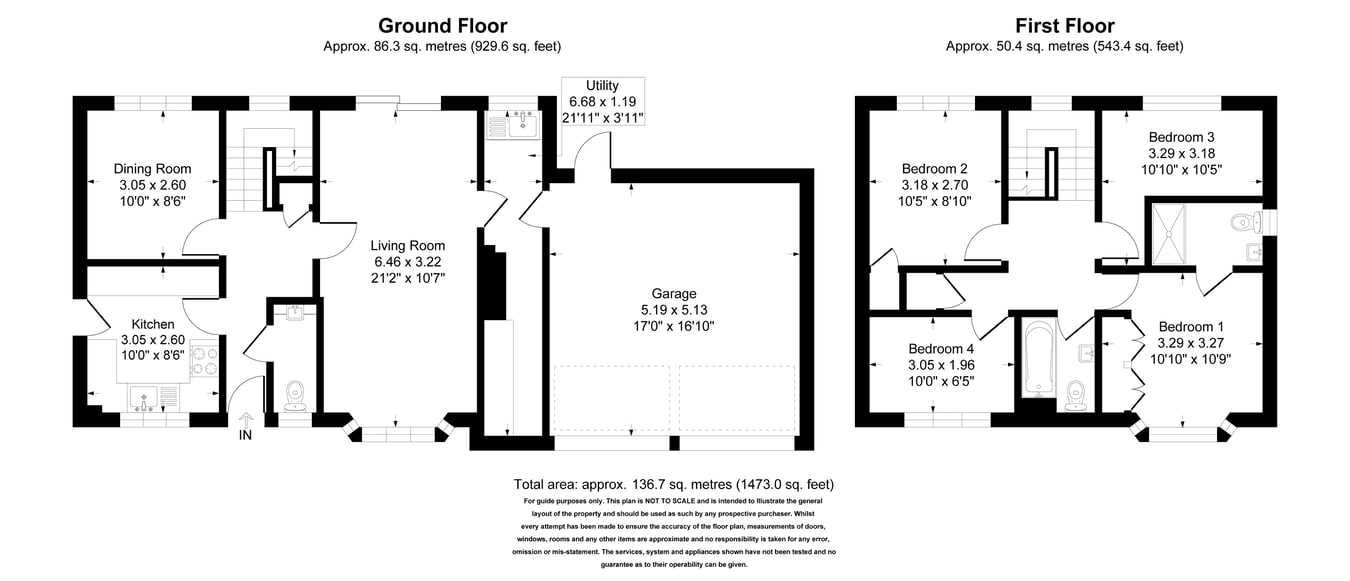 16, Rivett Close, Baldock floorplan