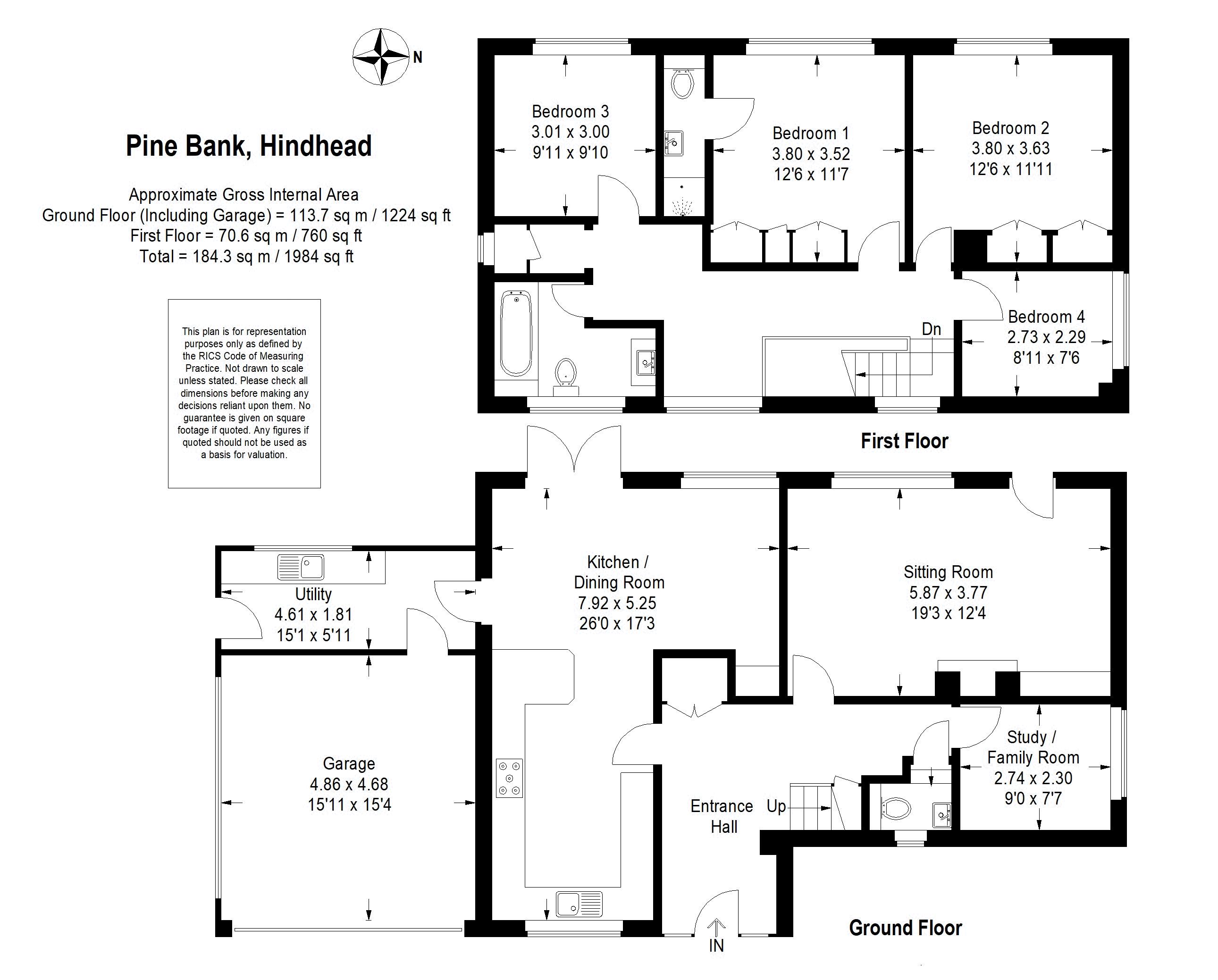 4 Bedrooms Detached house for sale in Pine Bank, Hindhead GU26